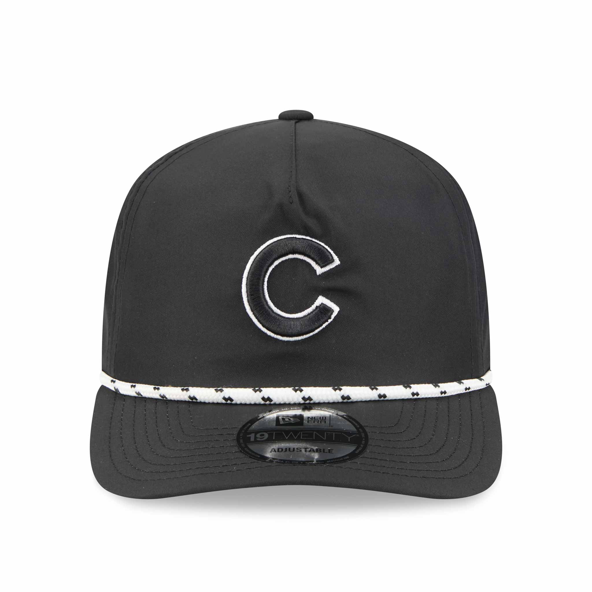 Chicago Cubs New Era 19TWENTY Quickstrike Black C Adjustable Cap - Image 4