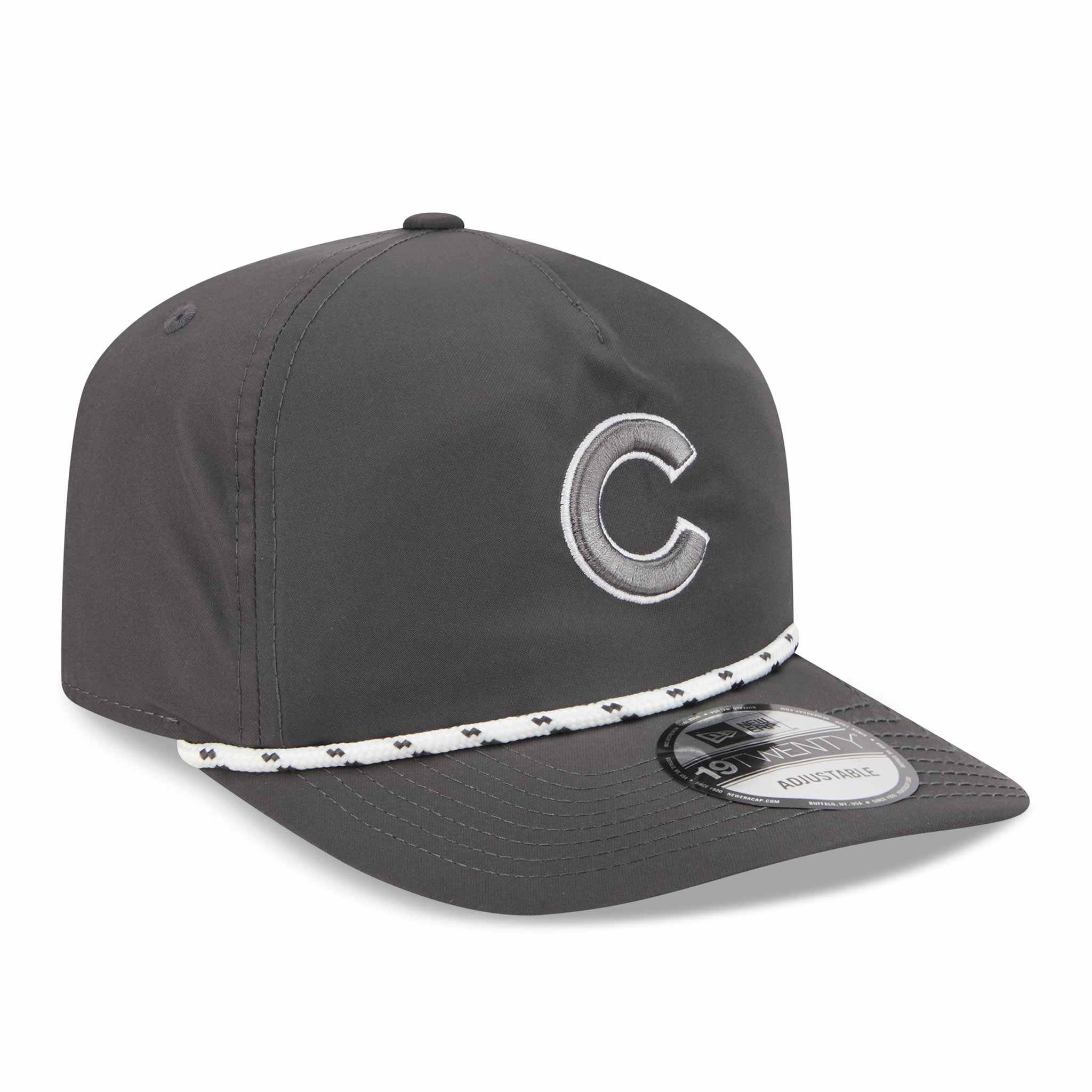 Chicago Cubs New Era 19TWENTY Quickstrike Grey White C Adjustable Cap - Image 5