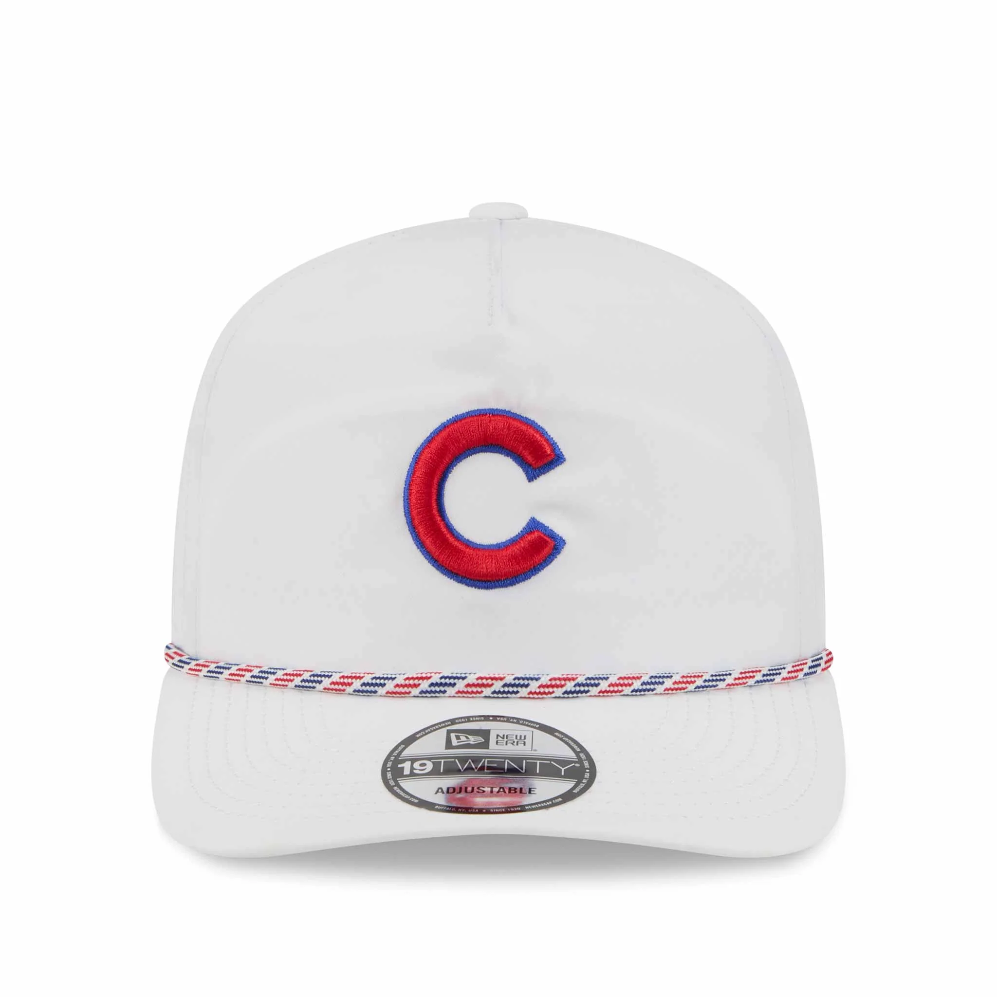 Chicago Cubs New Era 19TWENTY Quickstrike White C Rope Adjustable Cap - Image 4