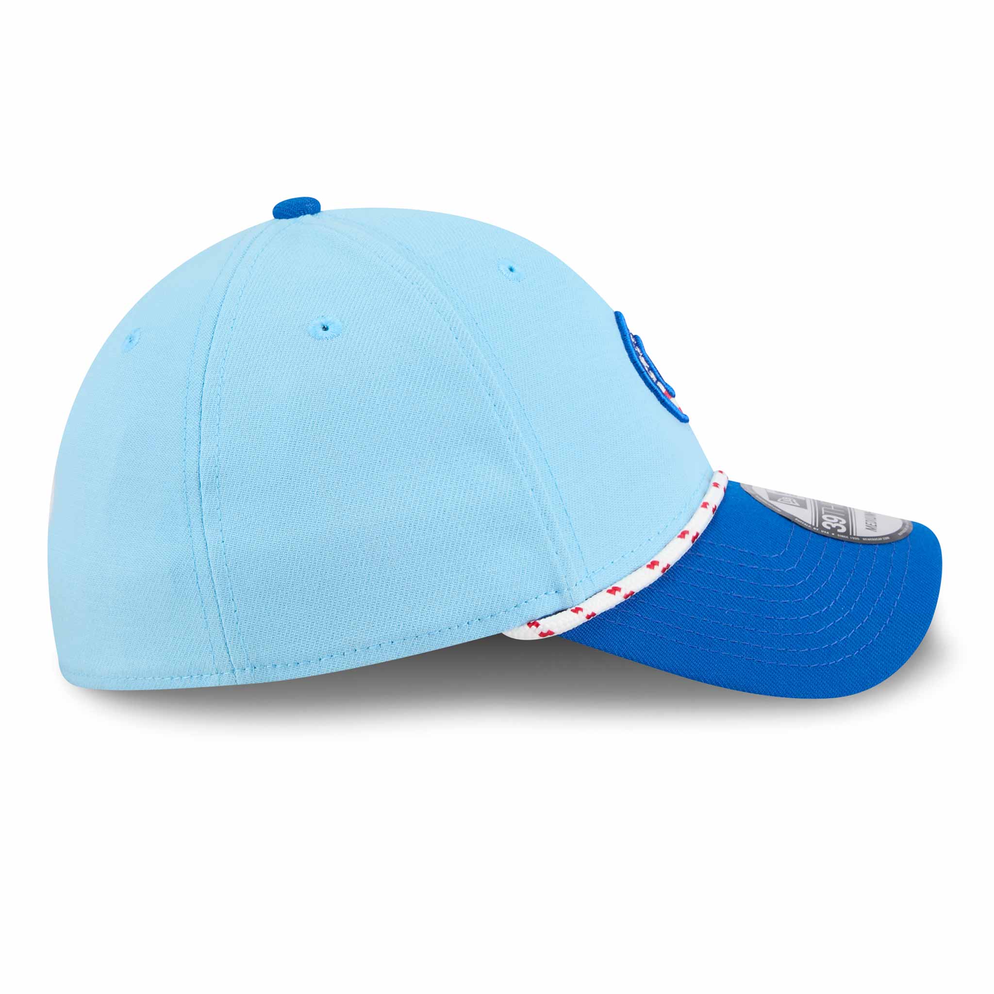 Chicago Cubs New Era 2025 Fourth of July 39THIRTY Rope Stretch Fit Cap - Image 6