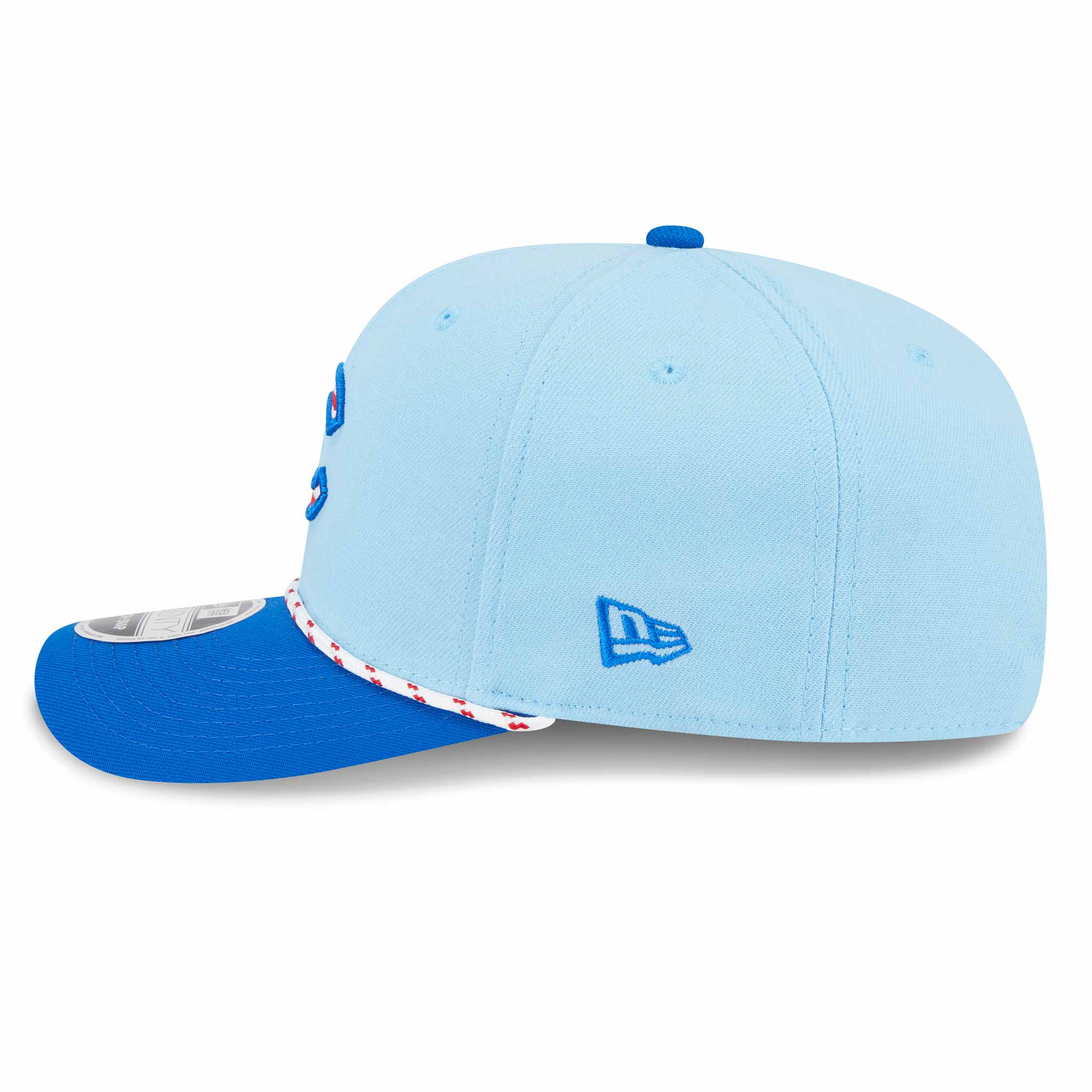 Chicago Cubs New Era 2025 Fourth of July 9SEVENTY Rope Stretch Snap Adjustable Cap - Image 3