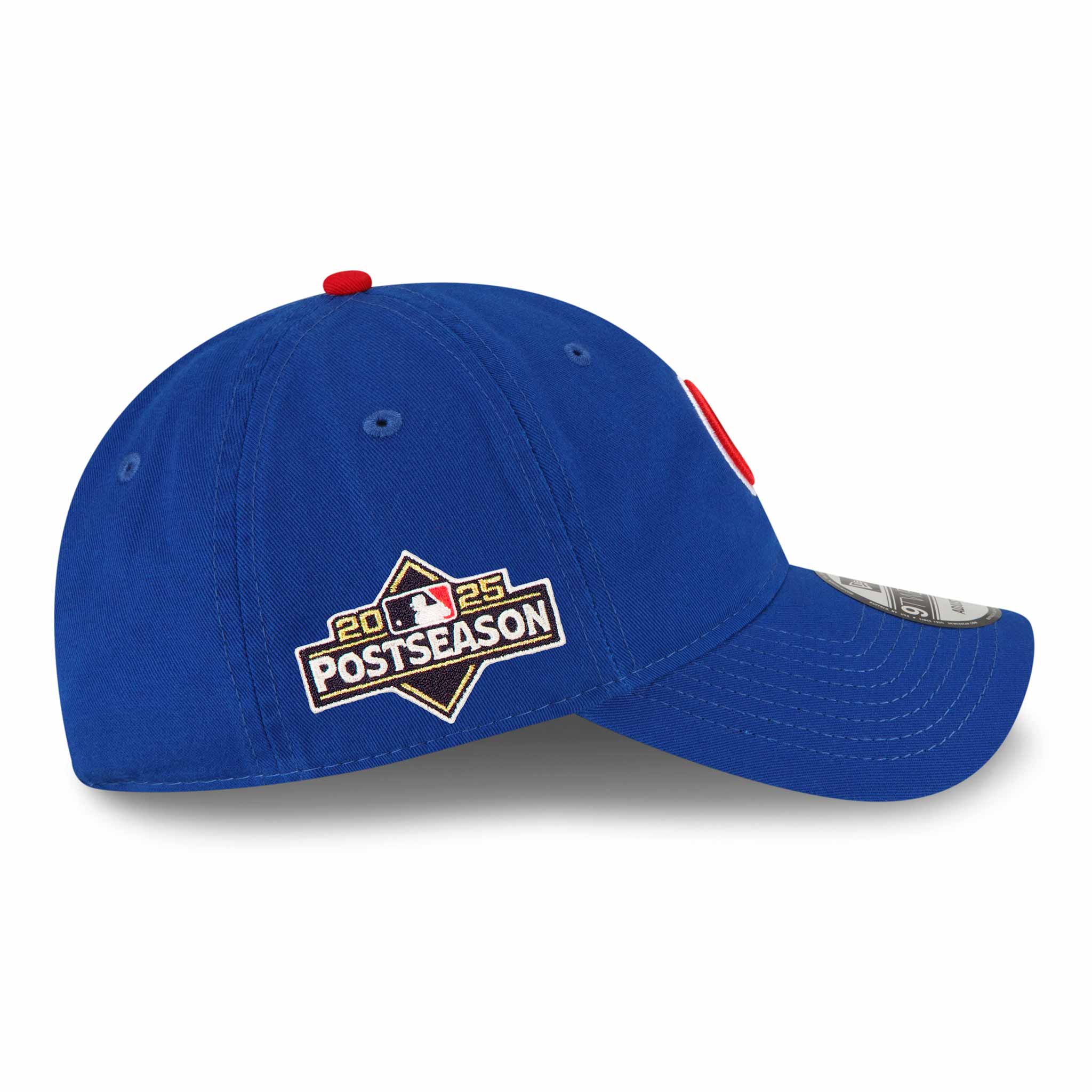Chicago Cubs New Era 2025 Post Season Authentic Collection Home 9TWENTY Adjustable Cap - Image 3
