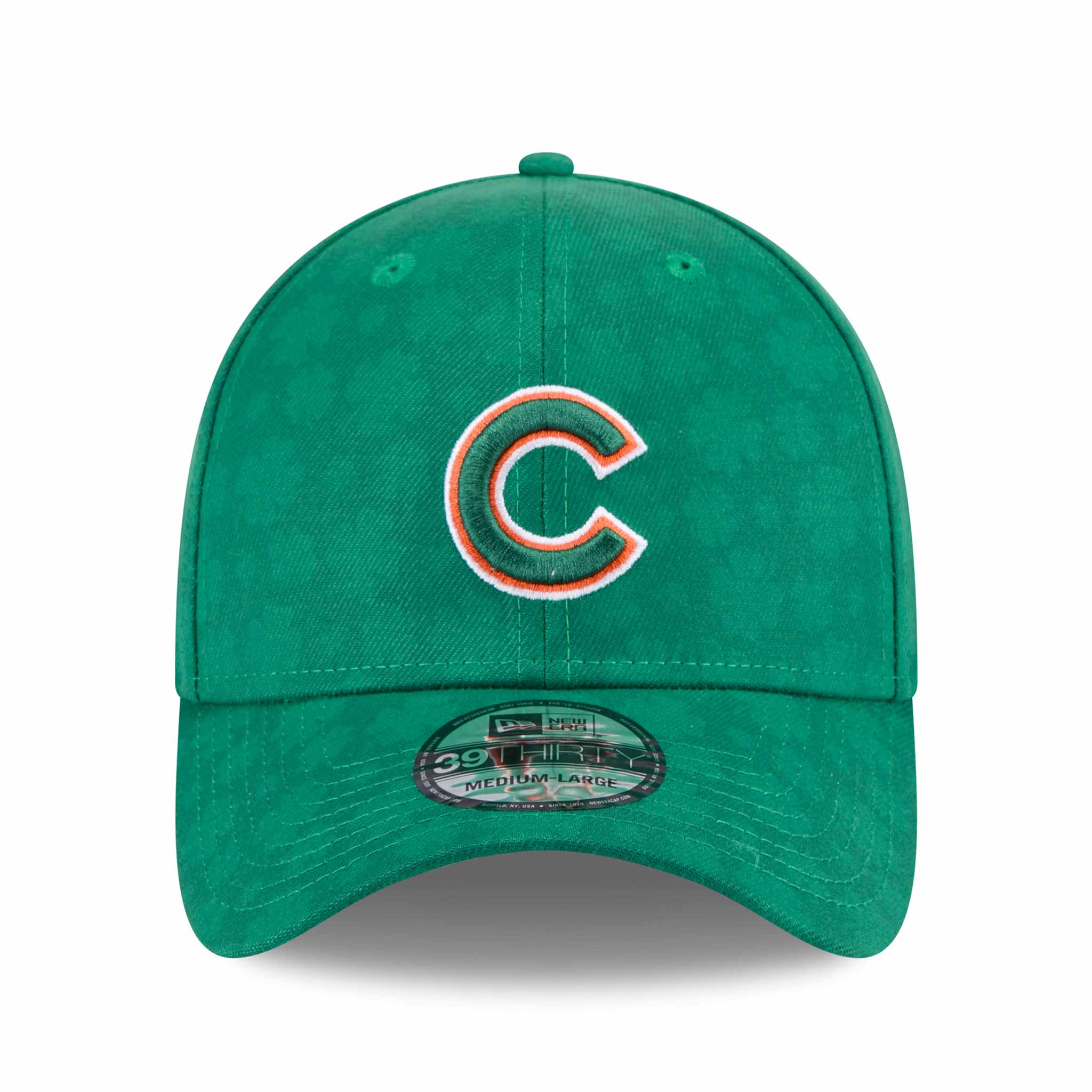 Chicago Cubs New Era 2025 St. Patricks Day 39THIRTY Stretch Fit Cap - Image 4