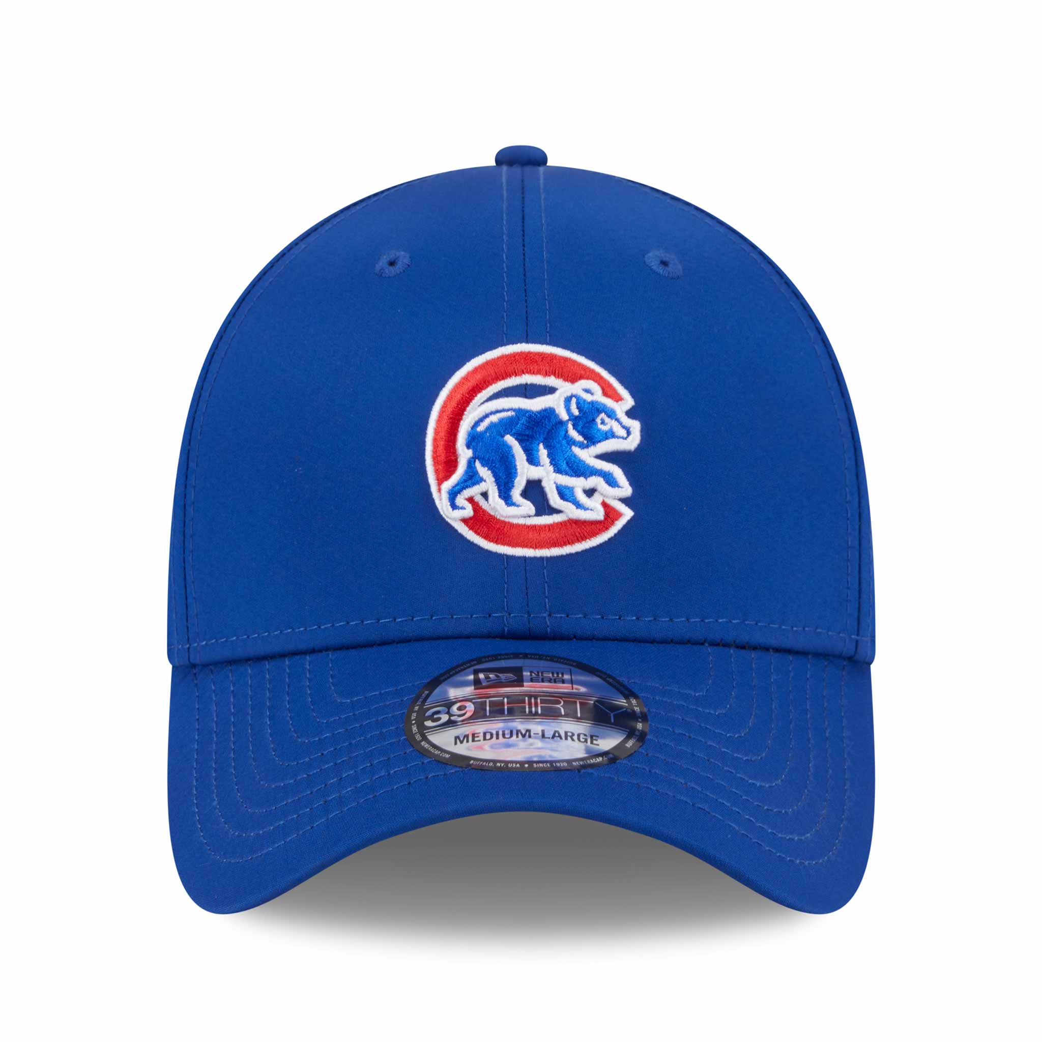 Chicago Cubs New Era 39THIRTY Walking Bear Royal Blue Stretch Fit Cap - Image 4