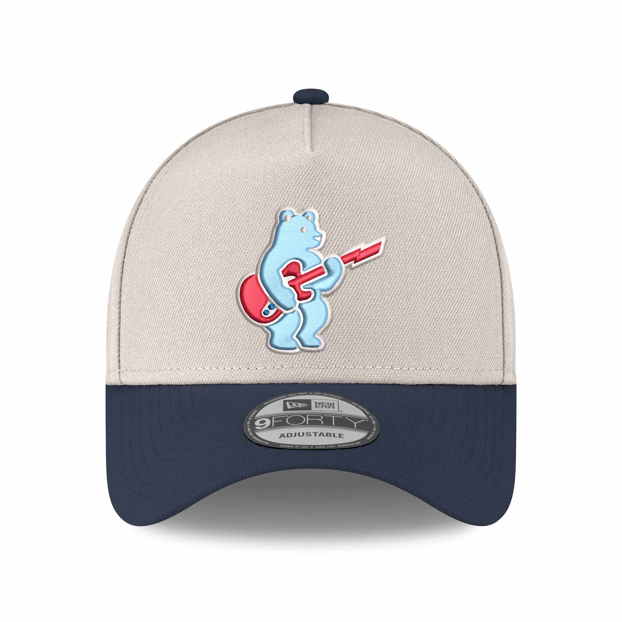 Chicago Cubs New Era 9FORTY M Crown Rock Bear Two Tone Adjustable Cap - Image 4