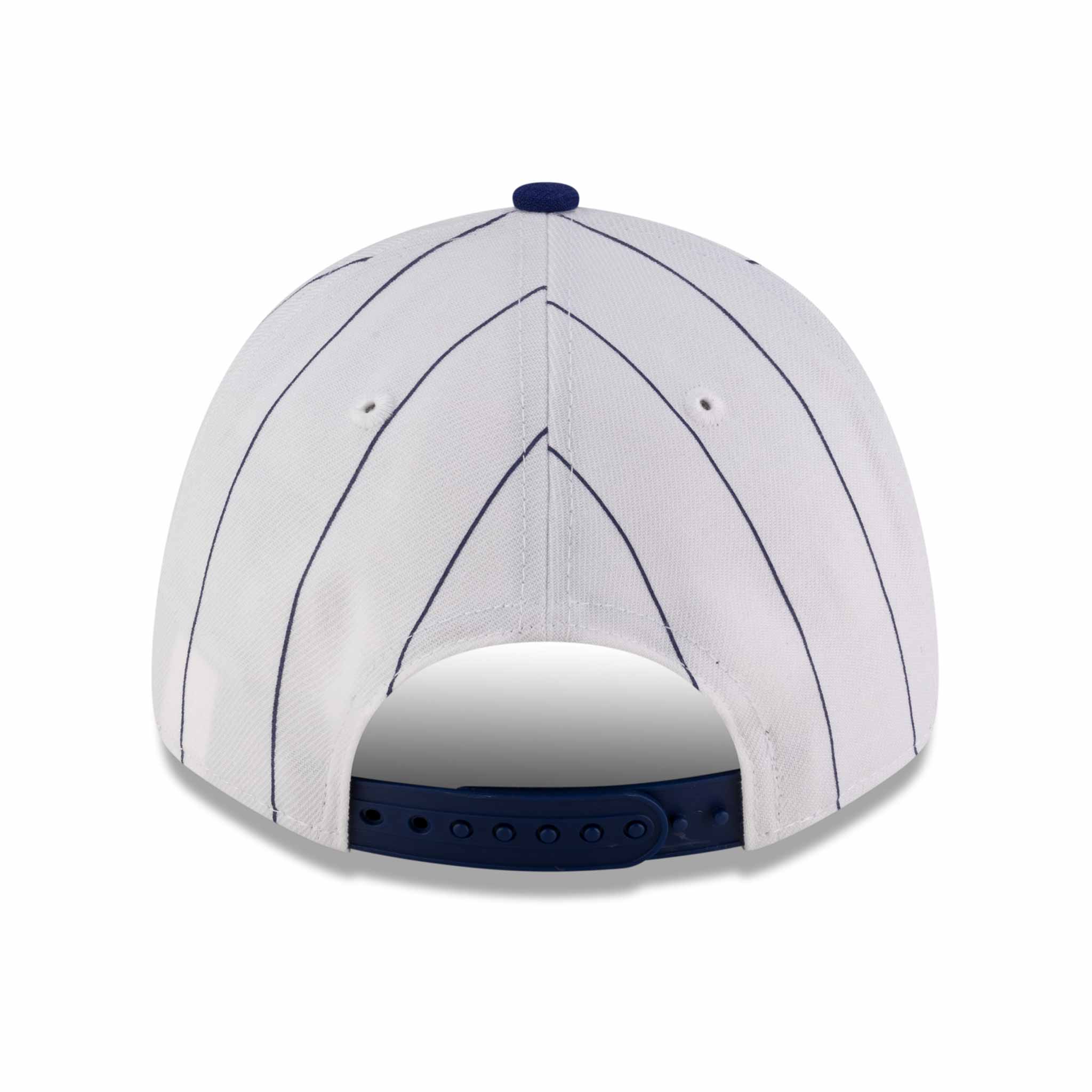 Chicago Cubs New Era 9FORTY White Pinstripe 1908 Bear In C Adjustable Cap - Image 2
