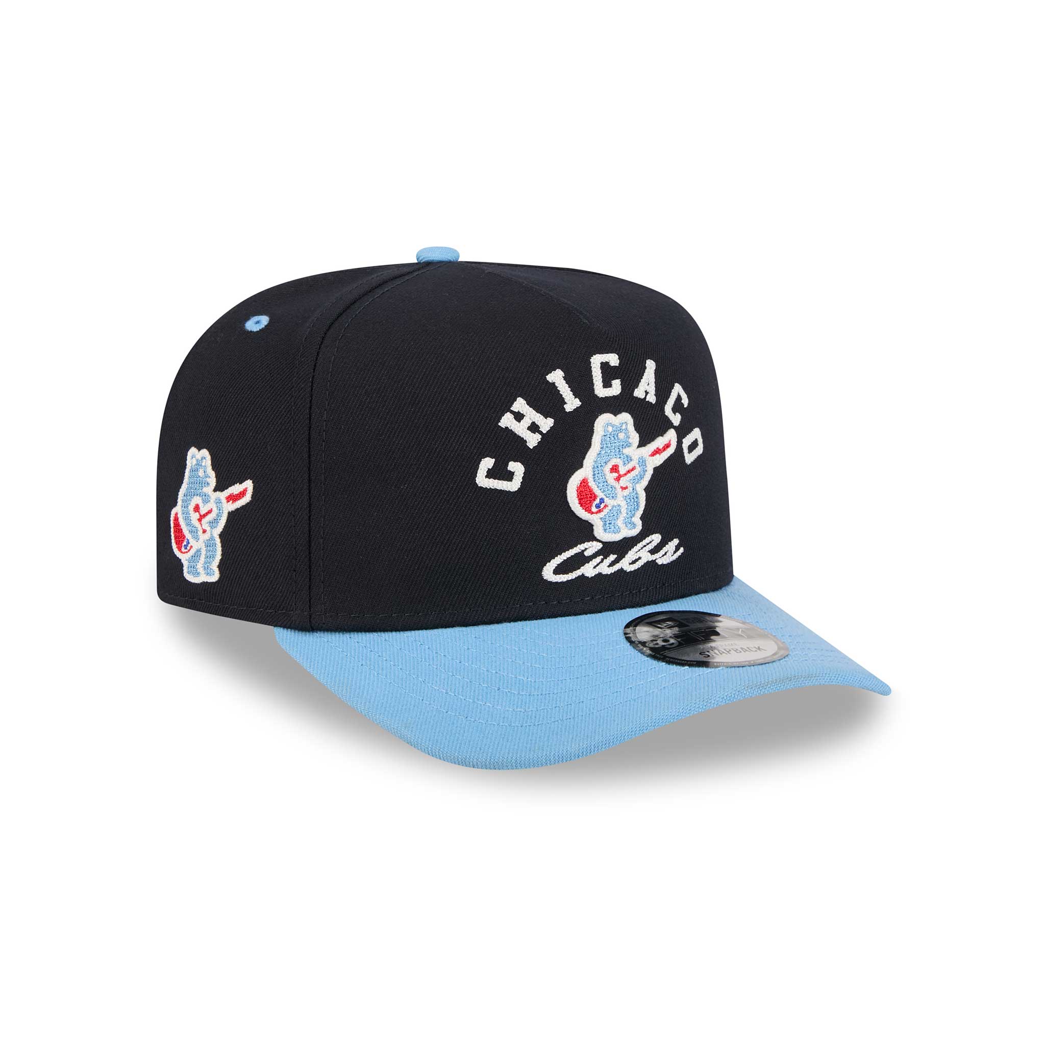 Chicago Cubs New Era Arched 9FIFTY A-Frame Snapback Adjustable Cap - Image 2