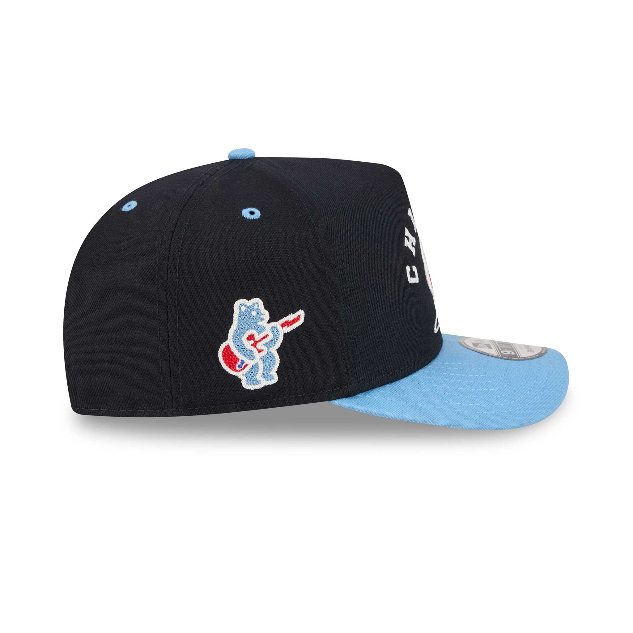 Chicago Cubs New Era Arched 9FIFTY A-Frame Snapback Adjustable Cap - Image 6