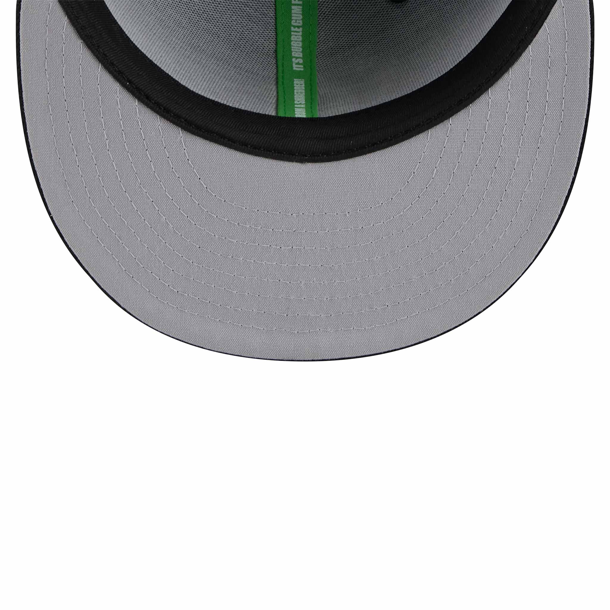 Chicago Cubs New Era Big League Chew 2024 9FIFTY Green Black Snap Back Cap - Image 7