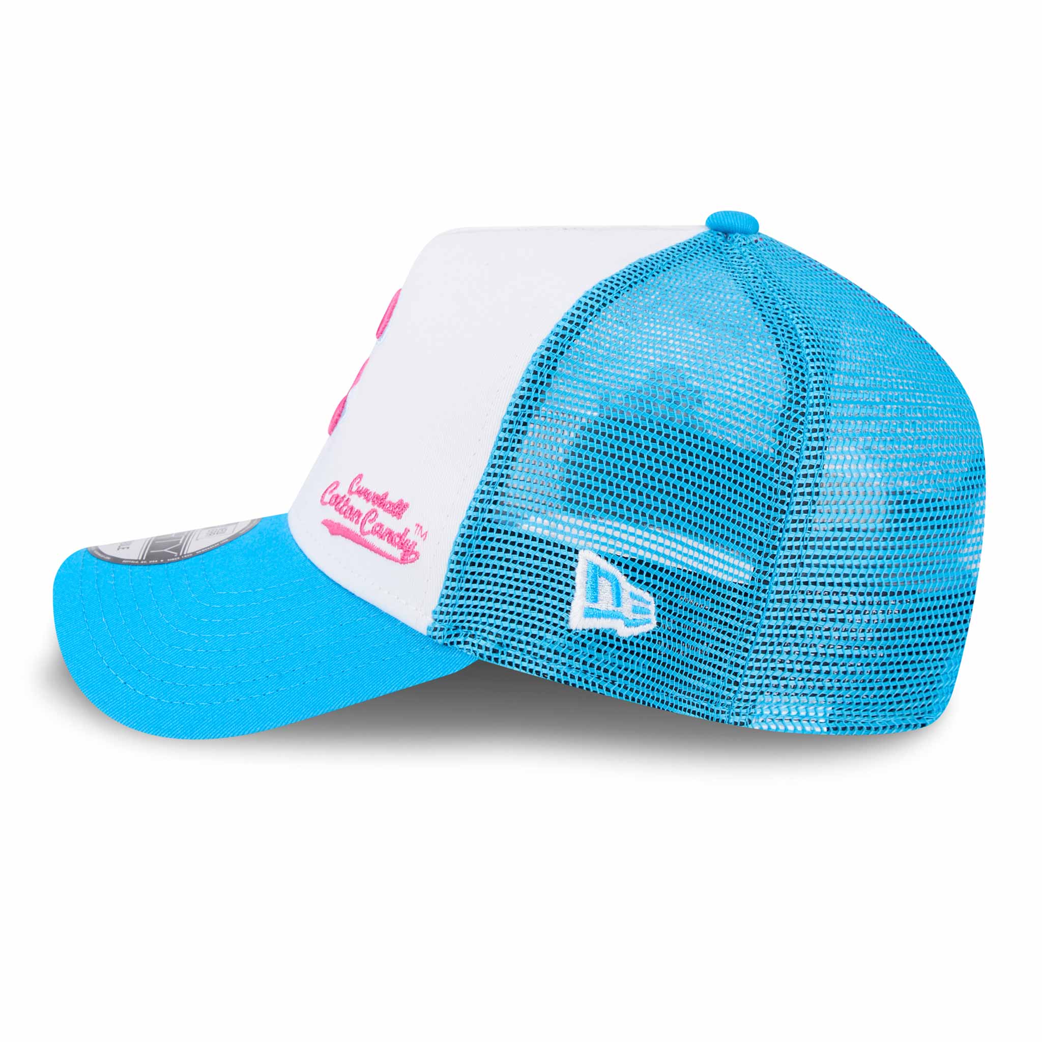 Chicago Cubs New Era Big League Chew 2024 9FORTY Mesh Trucker Cap - Image 3
