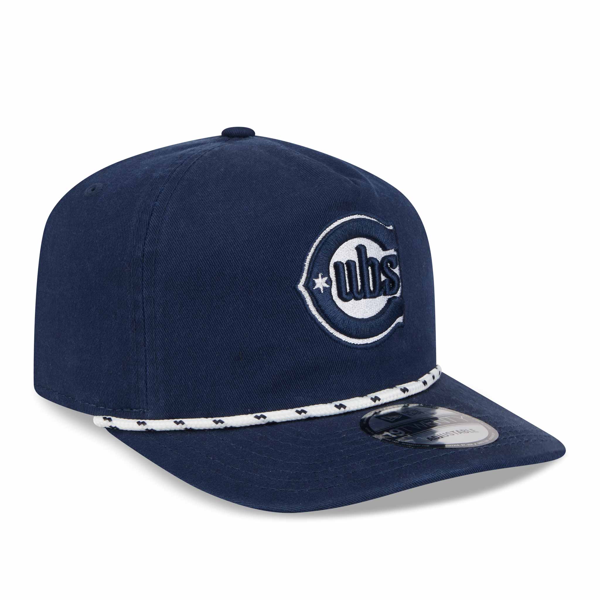 Chicago Cubs New Era Blues Alternate Navy 19TWENTY Rope Adjustable Cap - Image 5