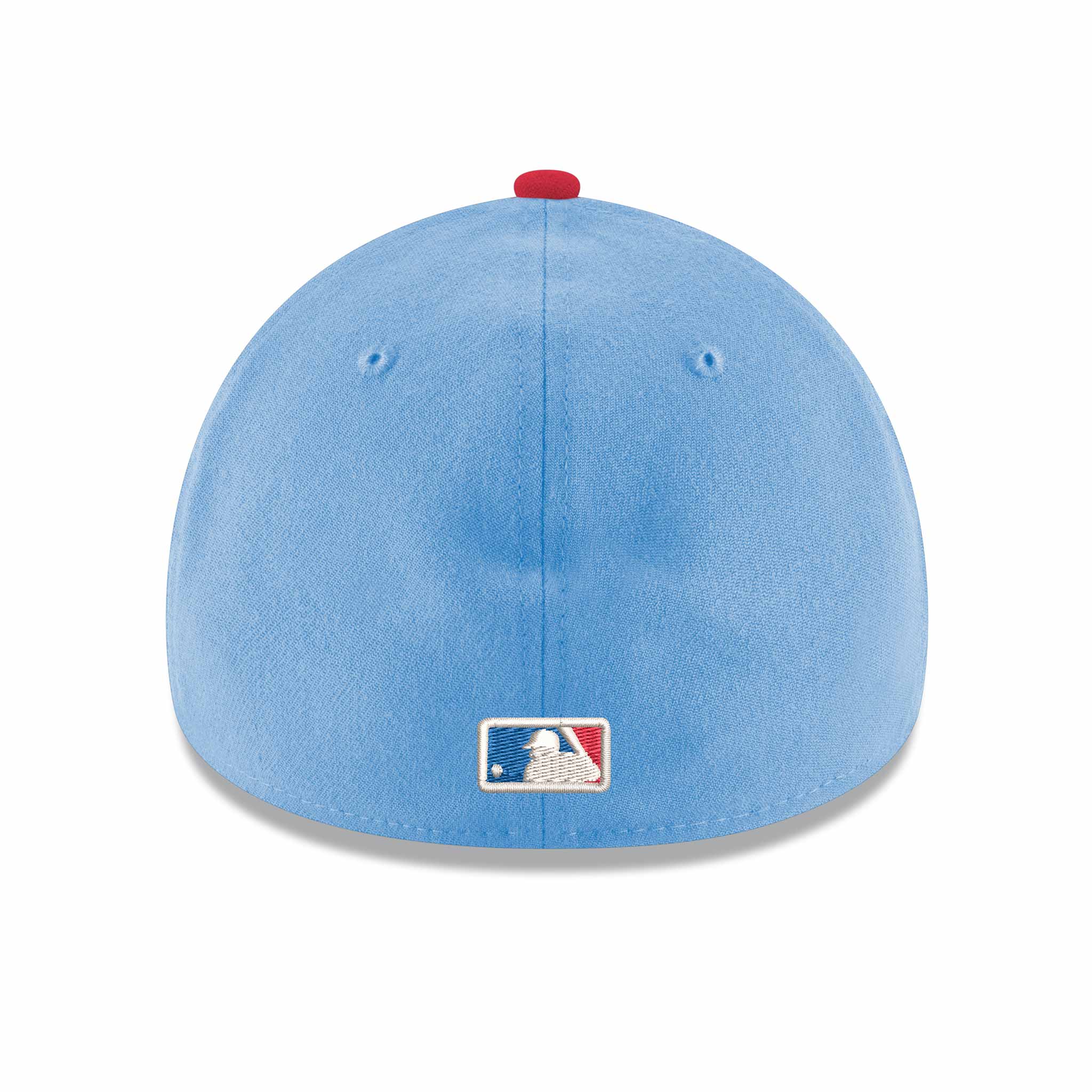 Chicago Cubs New Era Blues Alternate Sky Royal 39THIRTY Stretch Fitted Cap - Image 2