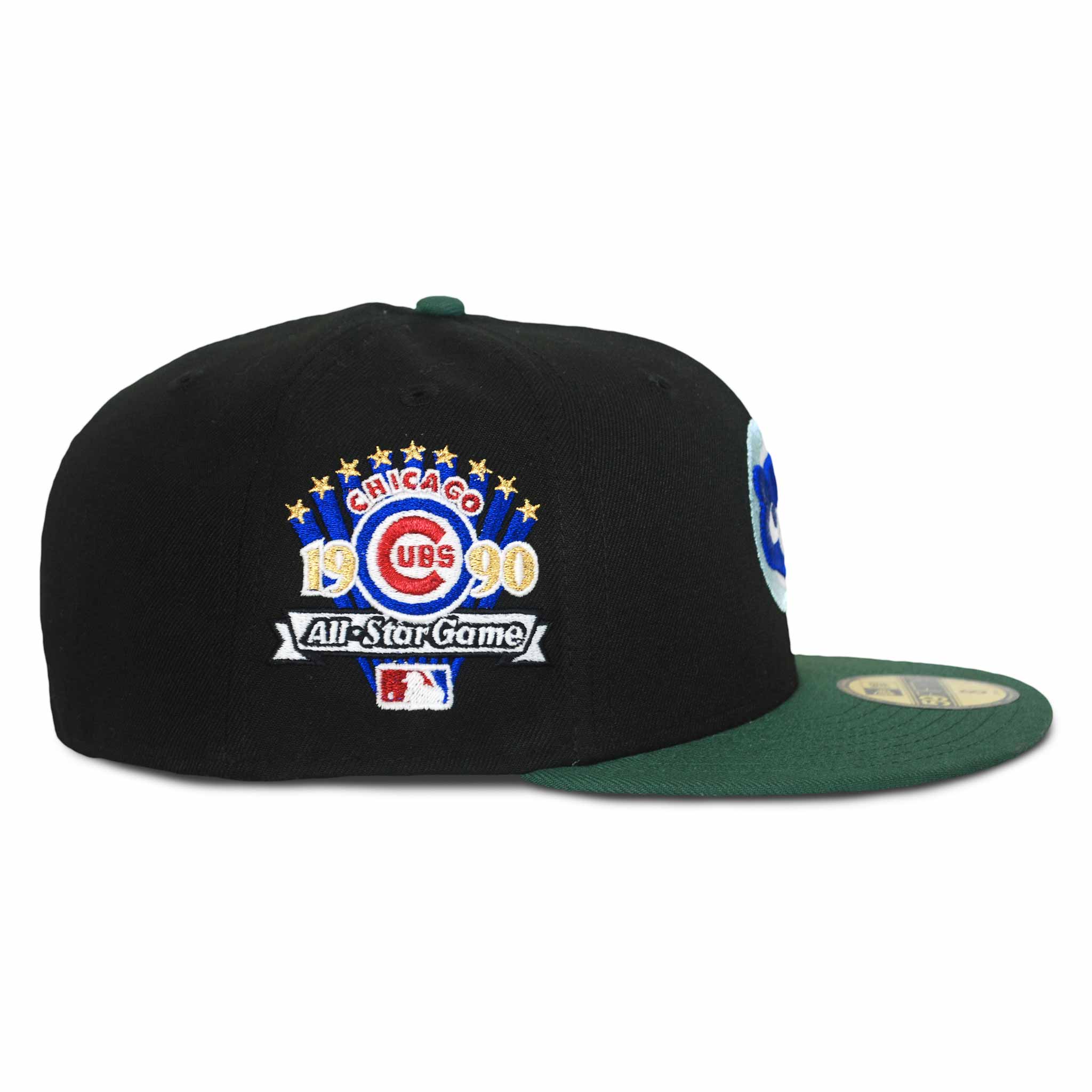 Chicago Cubs New Era Cap Midnight 1990 All-Star Game 59FIFTY Fitted Cap - Image 3
