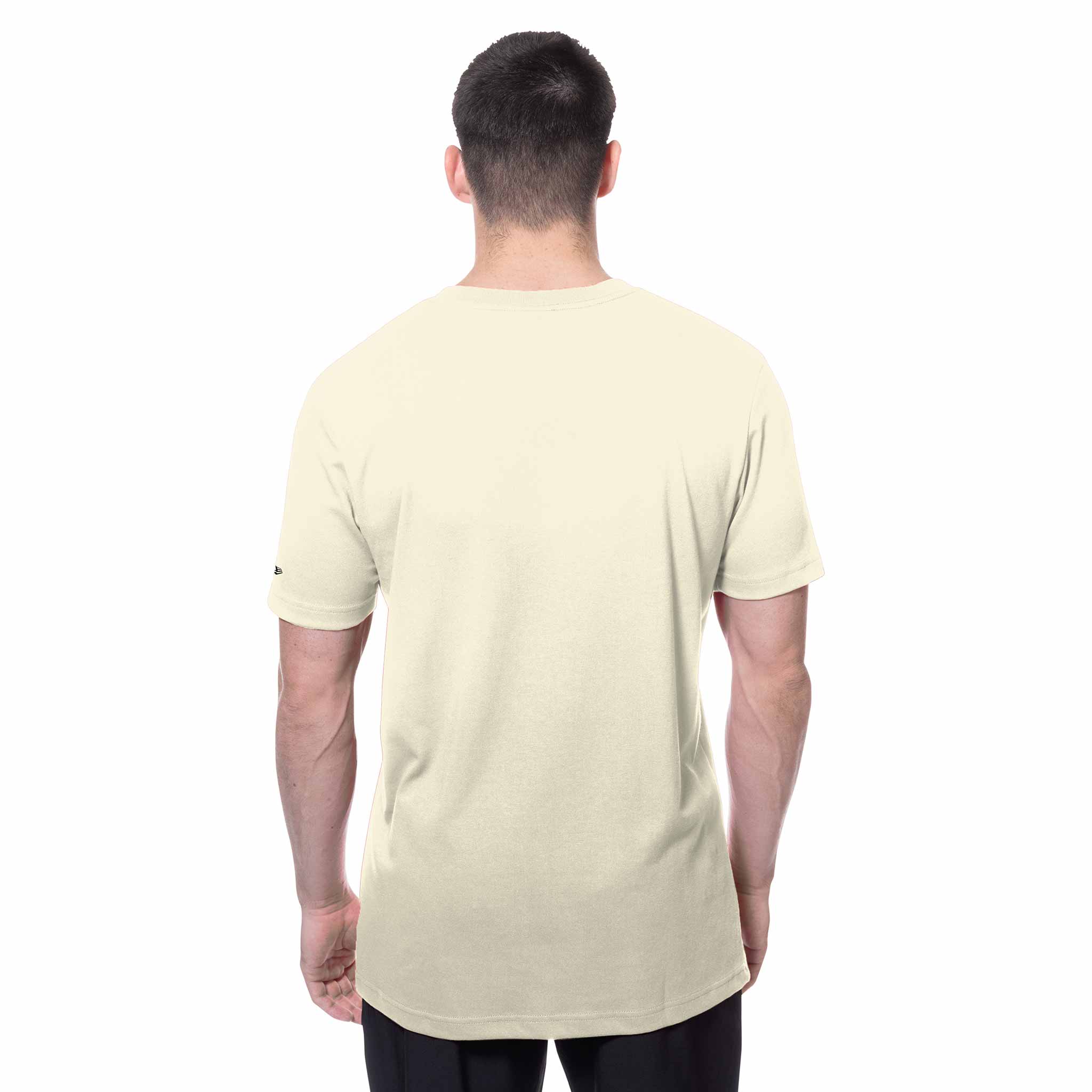Chicago Cubs New Era Chrome Rock Bear Logo Short Sleeve T-Shirt - Image 3