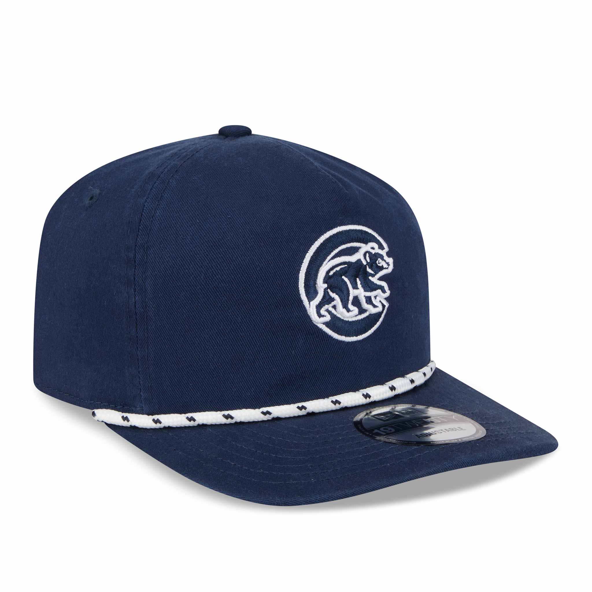 Chicago Cubs New Era Crawling Bear Navy 19TWENTY Rope Adjustable Cap - Image 5