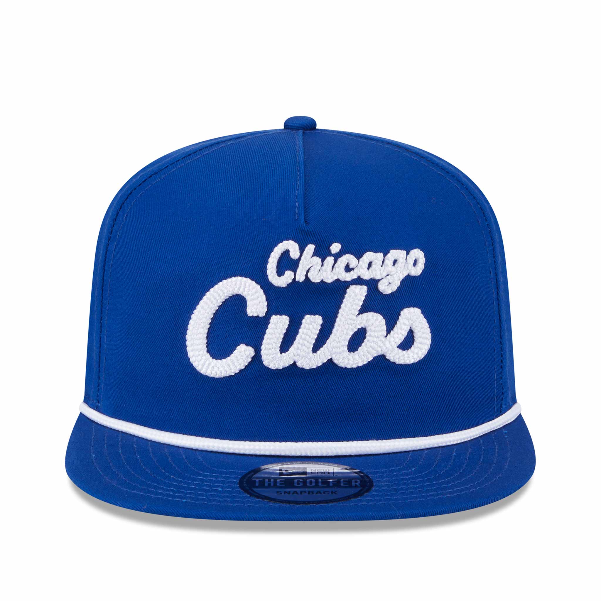 Chicago Cubs New Era Golfer Team Text Adjustable Cap - Image 5