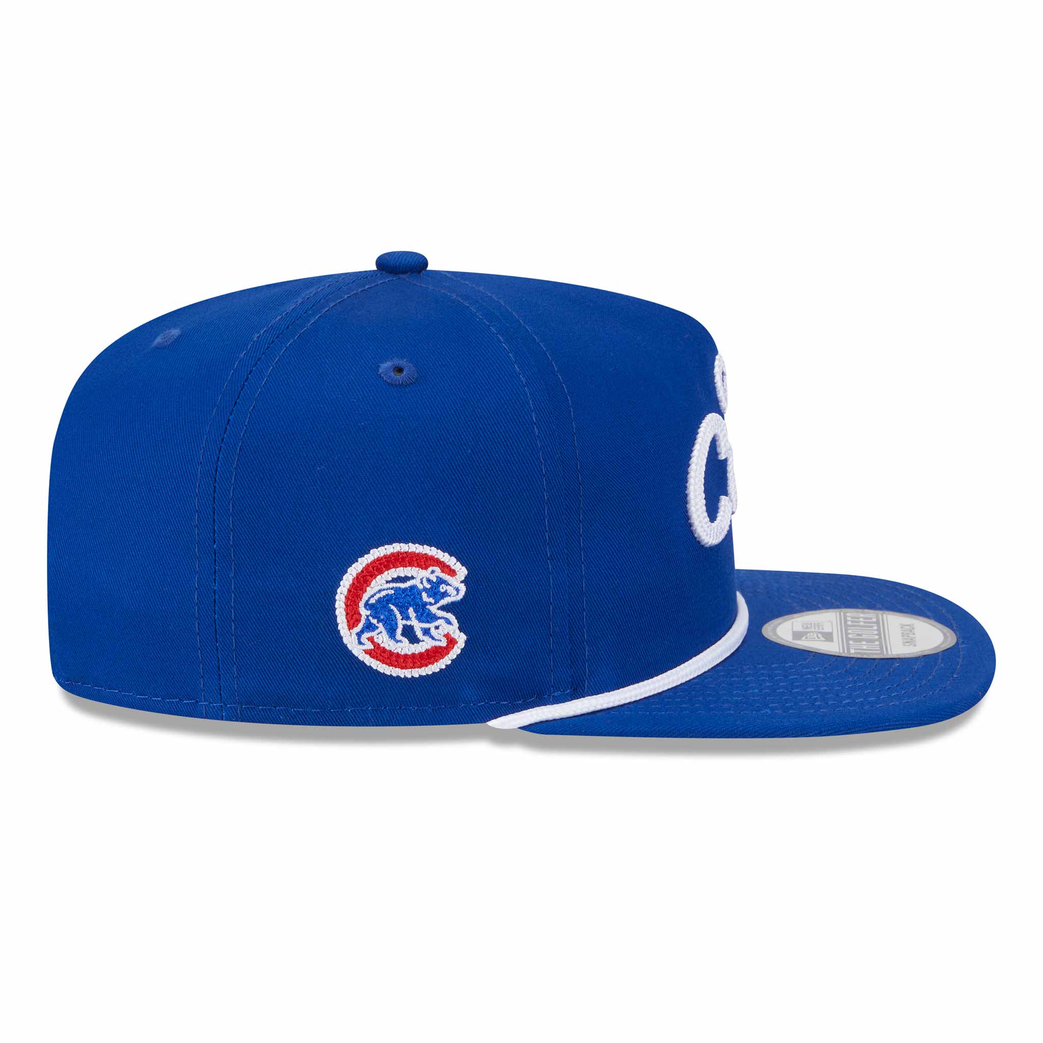 Chicago Cubs New Era Golfer Team Text Adjustable Cap - Image 6