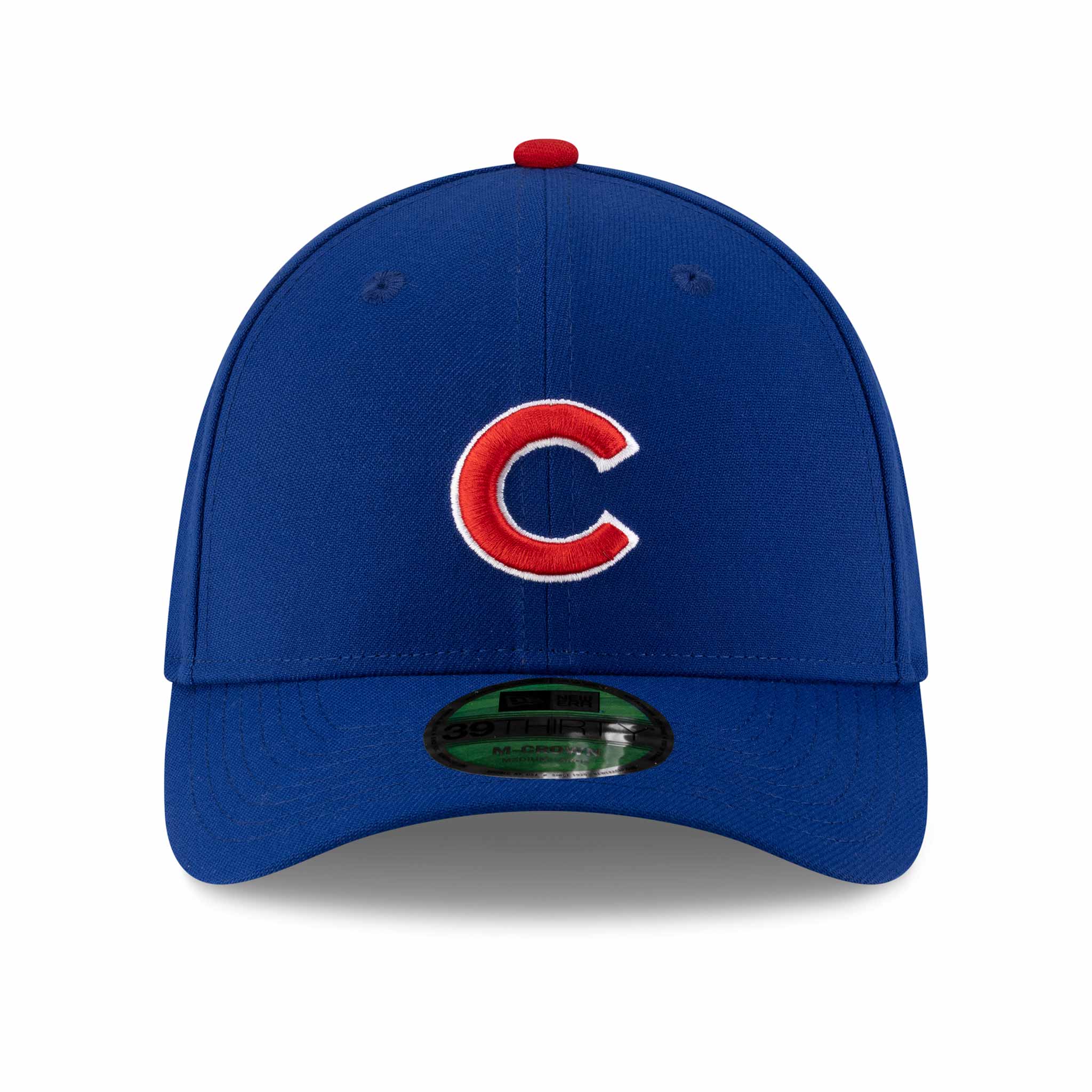 Chicago Cubs New Era Home 39THIRTY M Crown Replica Stretch Fit Cap - Image 4