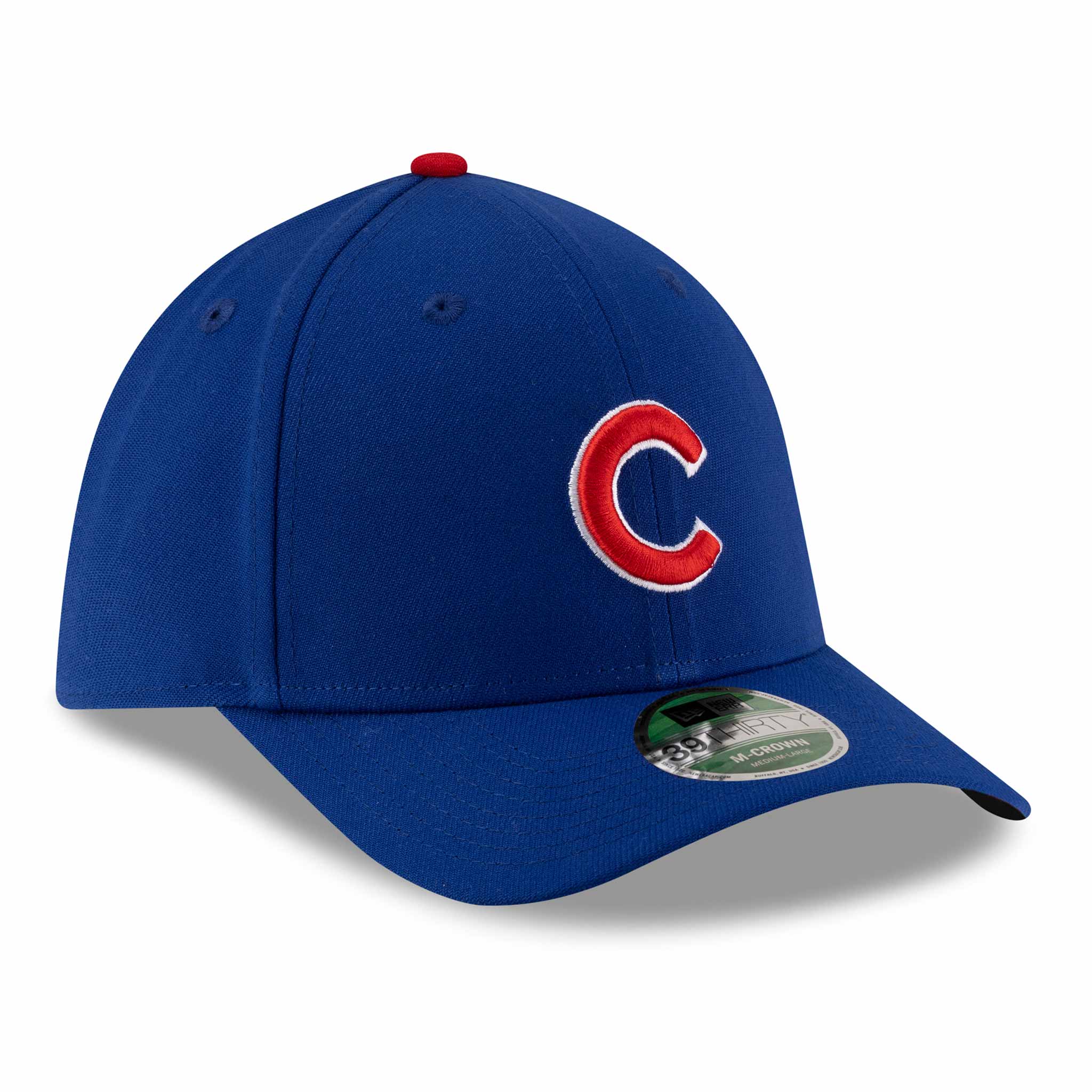 Chicago Cubs New Era Home 39THIRTY M Crown Replica Stretch Fit Cap - Image 5