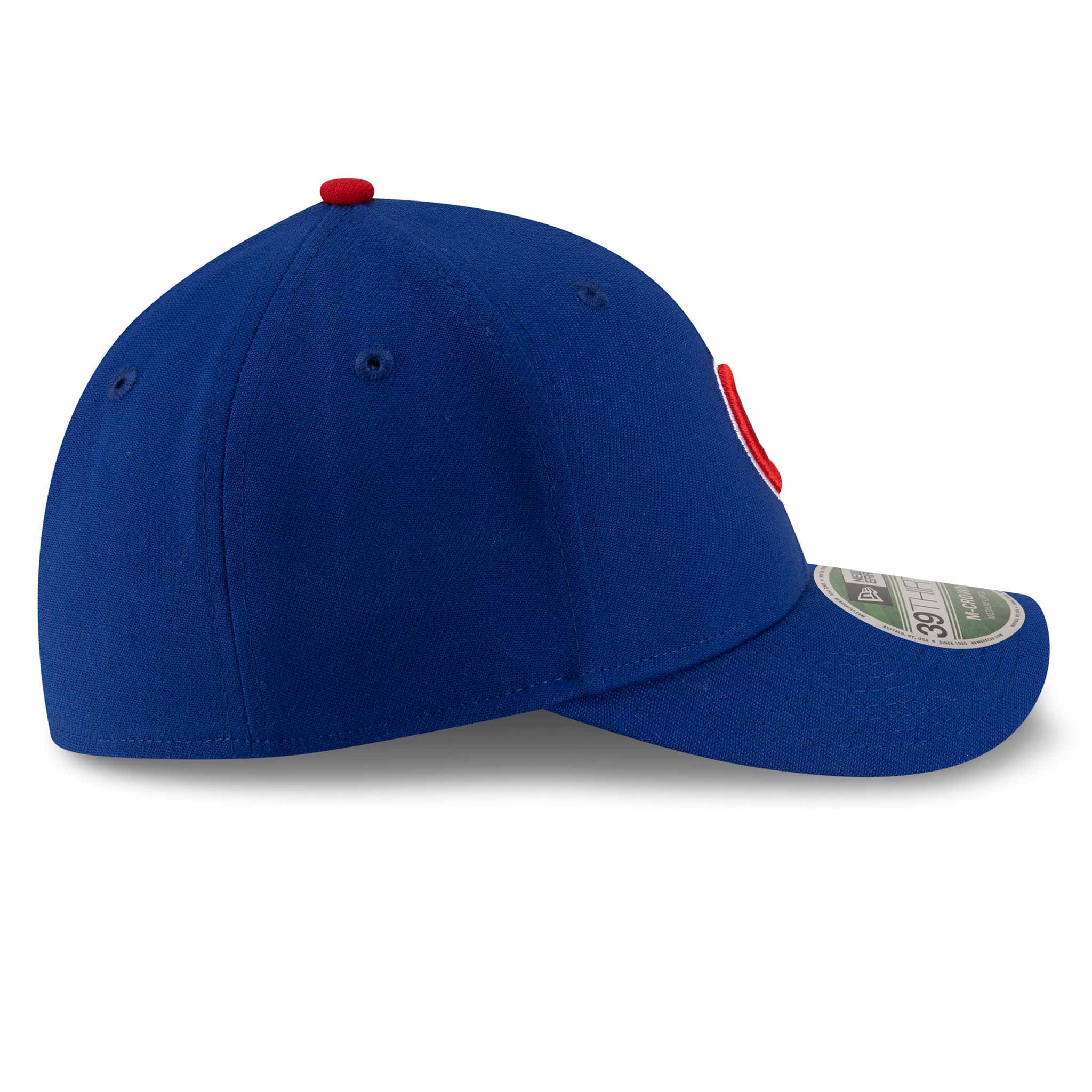 Chicago Cubs New Era Home 39THIRTY M Crown Replica Stretch Fit Cap - Image 6