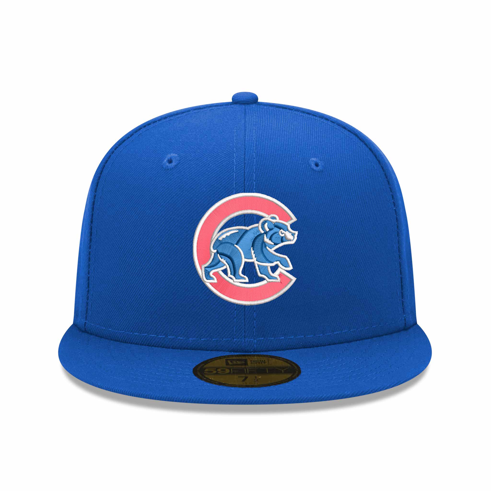 Chicago Cubs New Era Home Walking Bear 59FIFTY Fitted Cap - Image 3