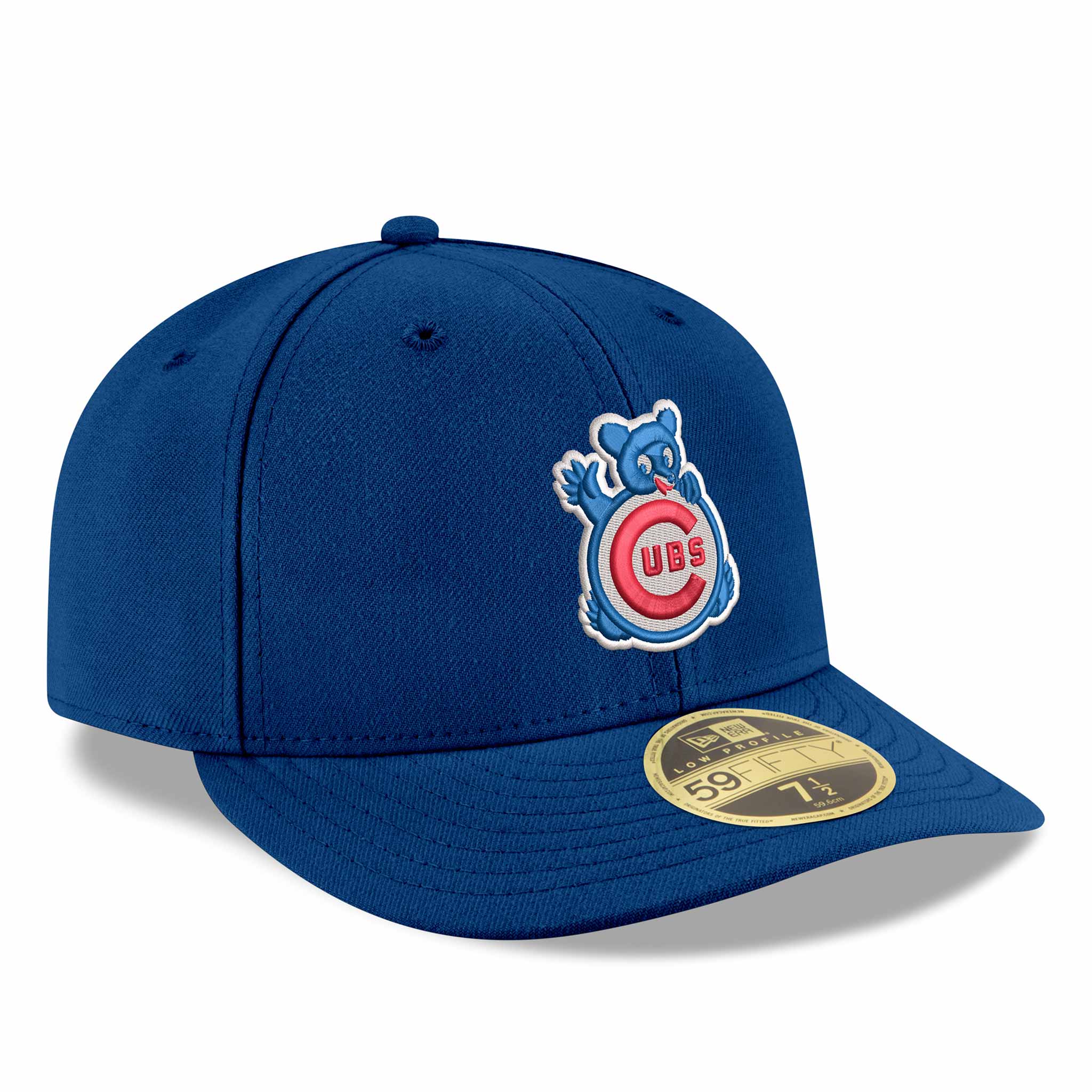 Chicago Cubs New Era Home Waving Bear Low Profile 59FIFTY Fitted Cap - Image 3