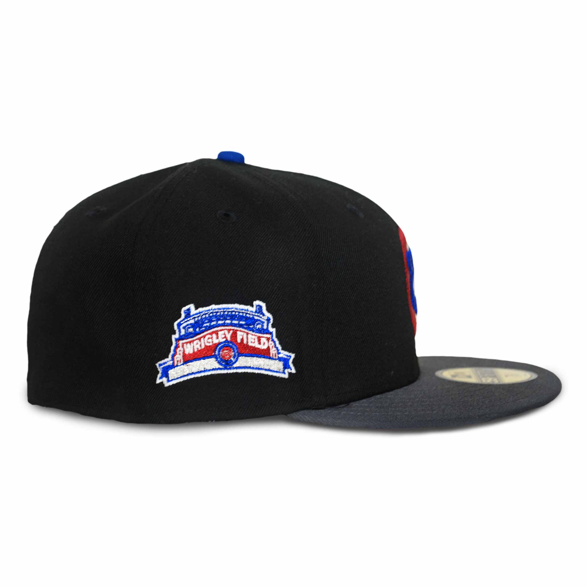 Chicago Cubs New Era Midnight Marquee 59FIFTY Fitted Cap - Image 3