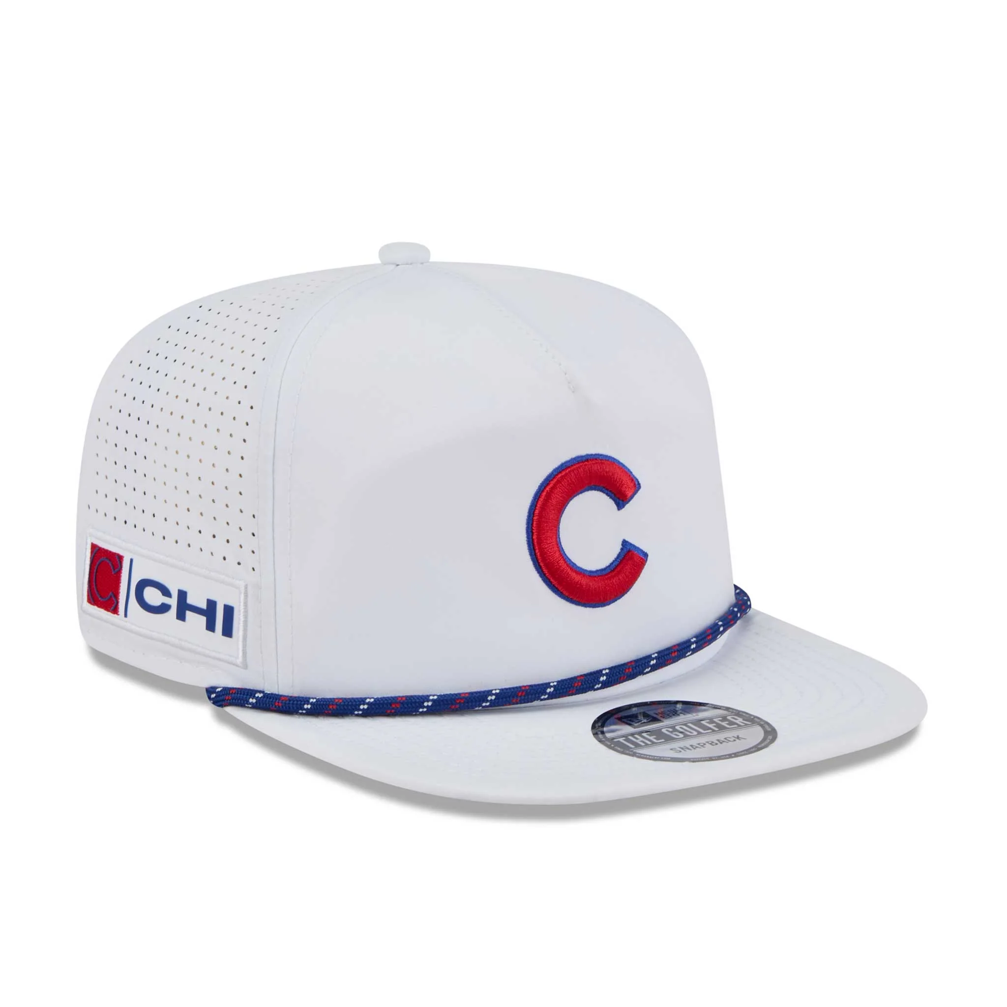Chicago Cubs New Era Performance Golfer Adjustable Cap
