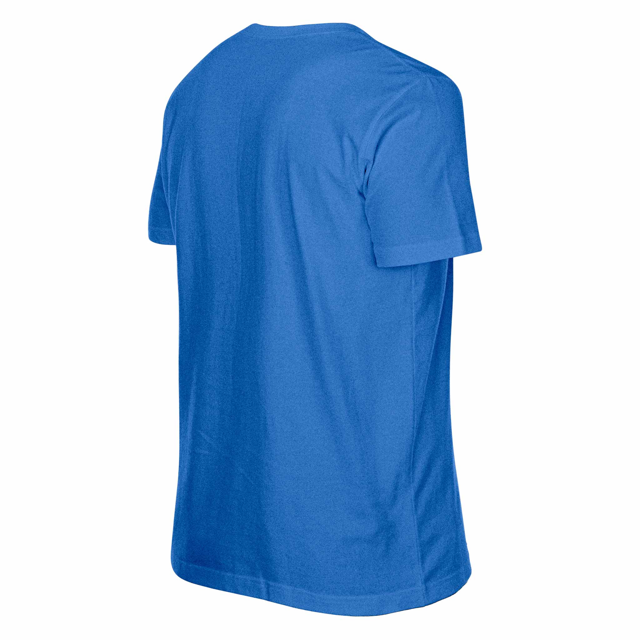 Chicago Cubs New Era Royal Script Oversized Print T Shirt - Image 2
