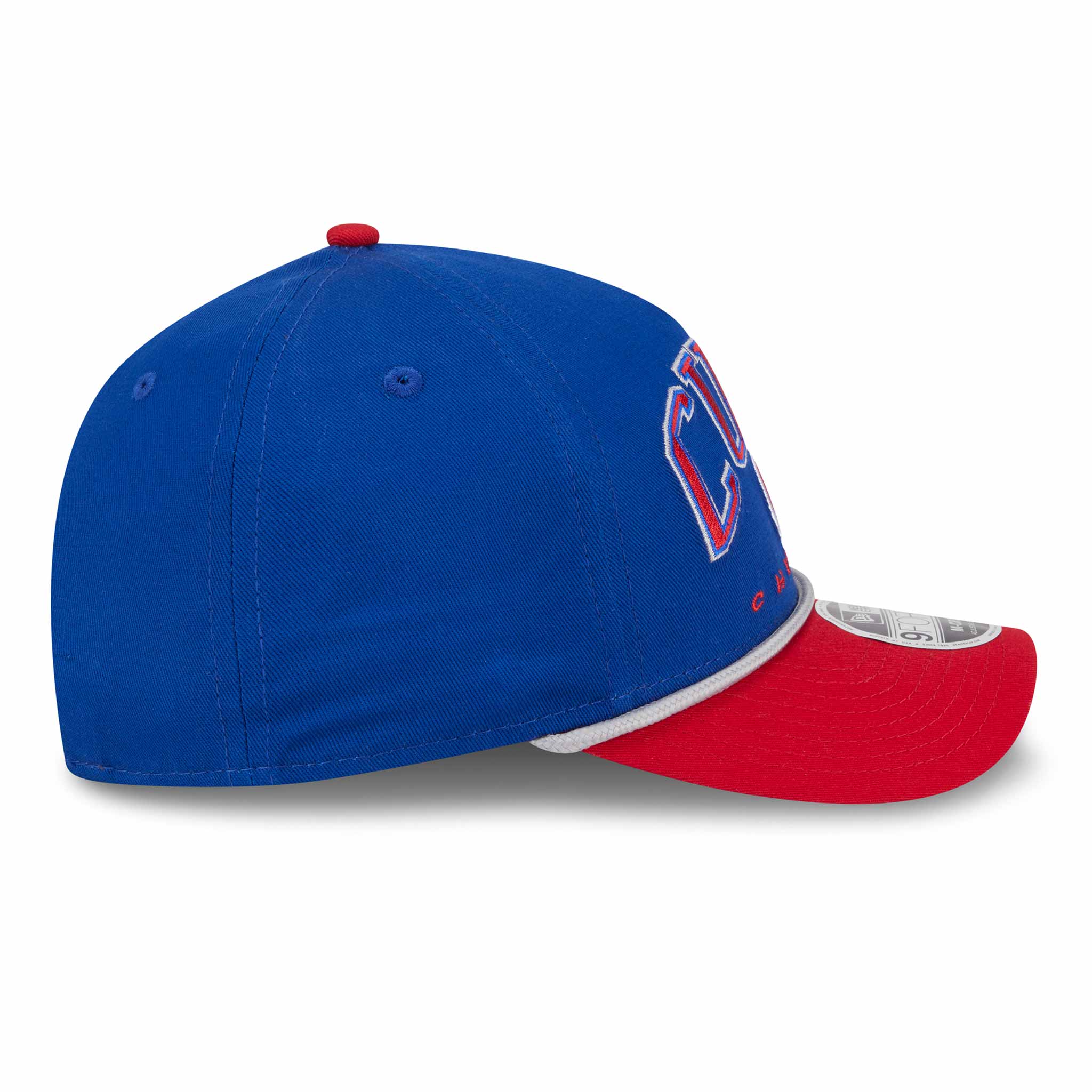 Chicago Cubs New Era Two Tone Arch 9FORTY M Crown Adjustable Cap - Image 6