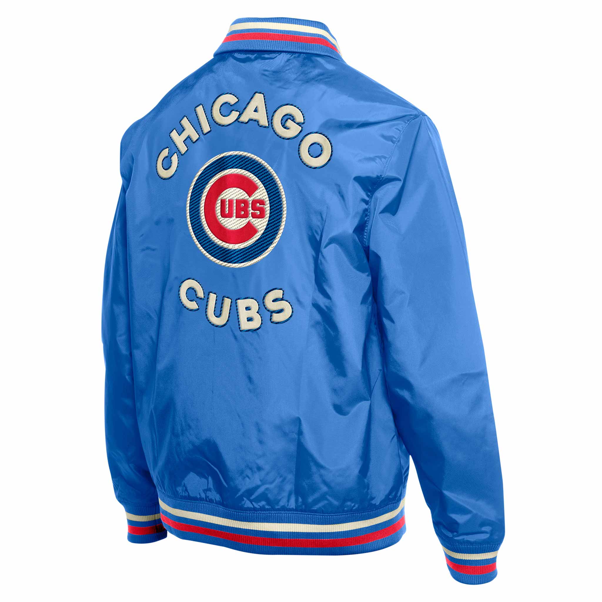 Chicago Cubs New Era Walking Bear Gamer Jacket - Image 2