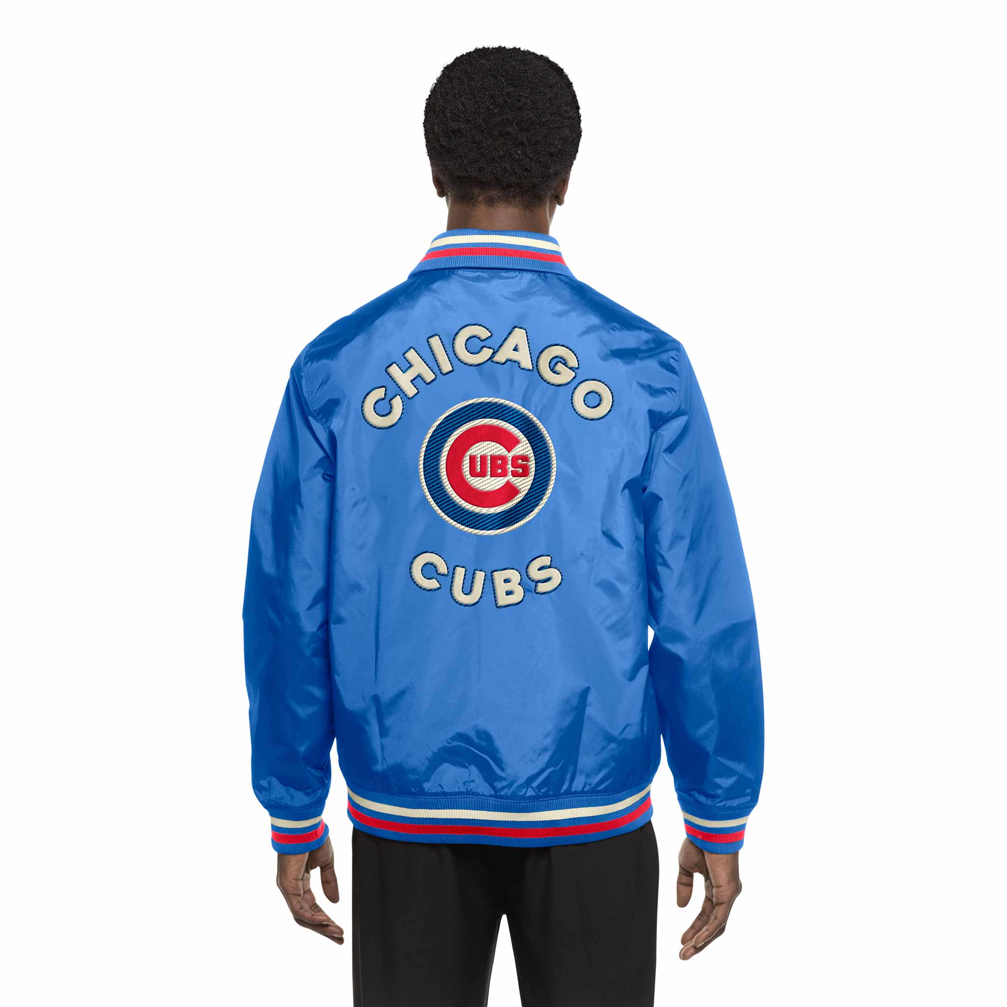 Chicago Cubs New Era Walking Bear Gamer Jacket - Image 4