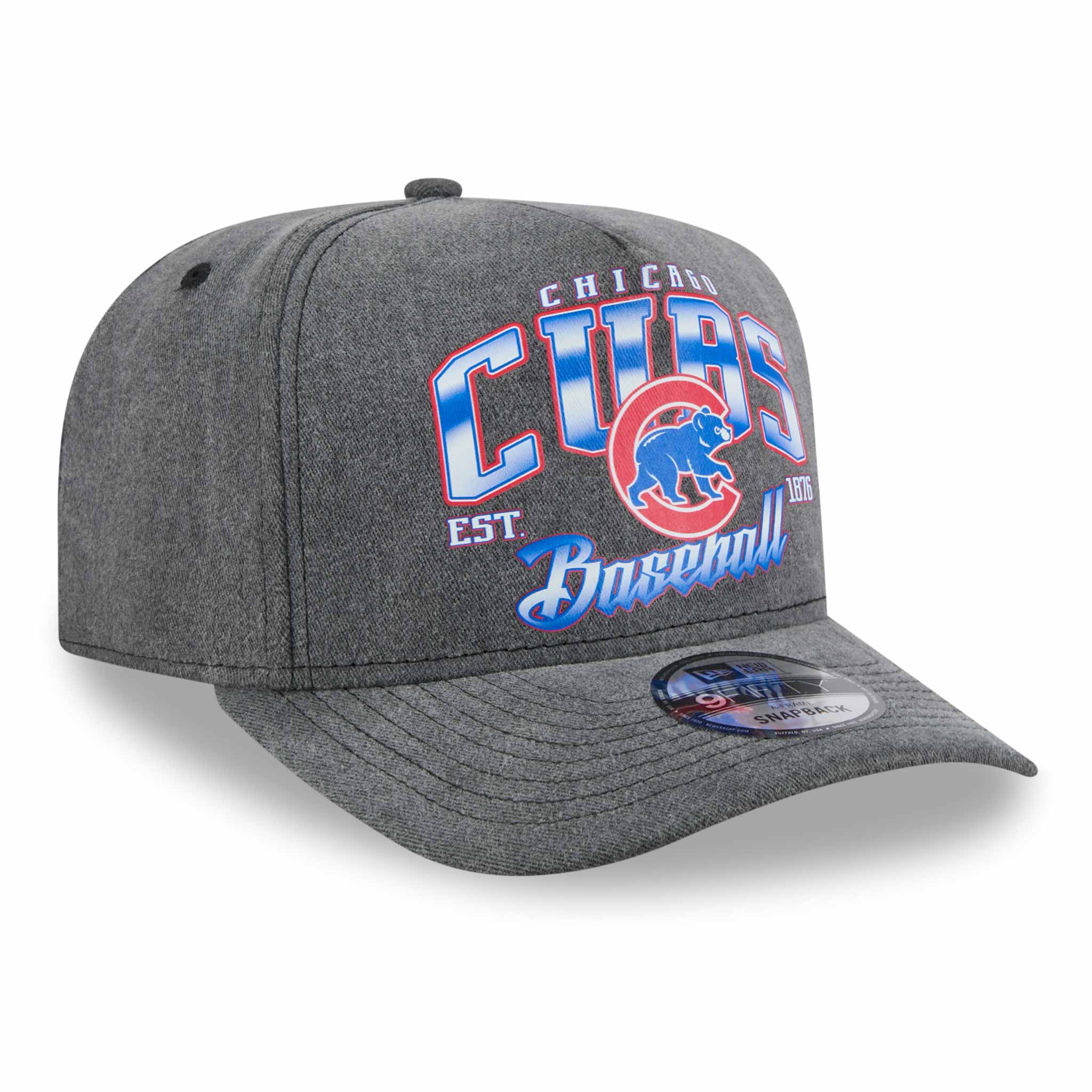 Chicago Cubs New Era Washed Golfer Adjustable Cap - Image 5