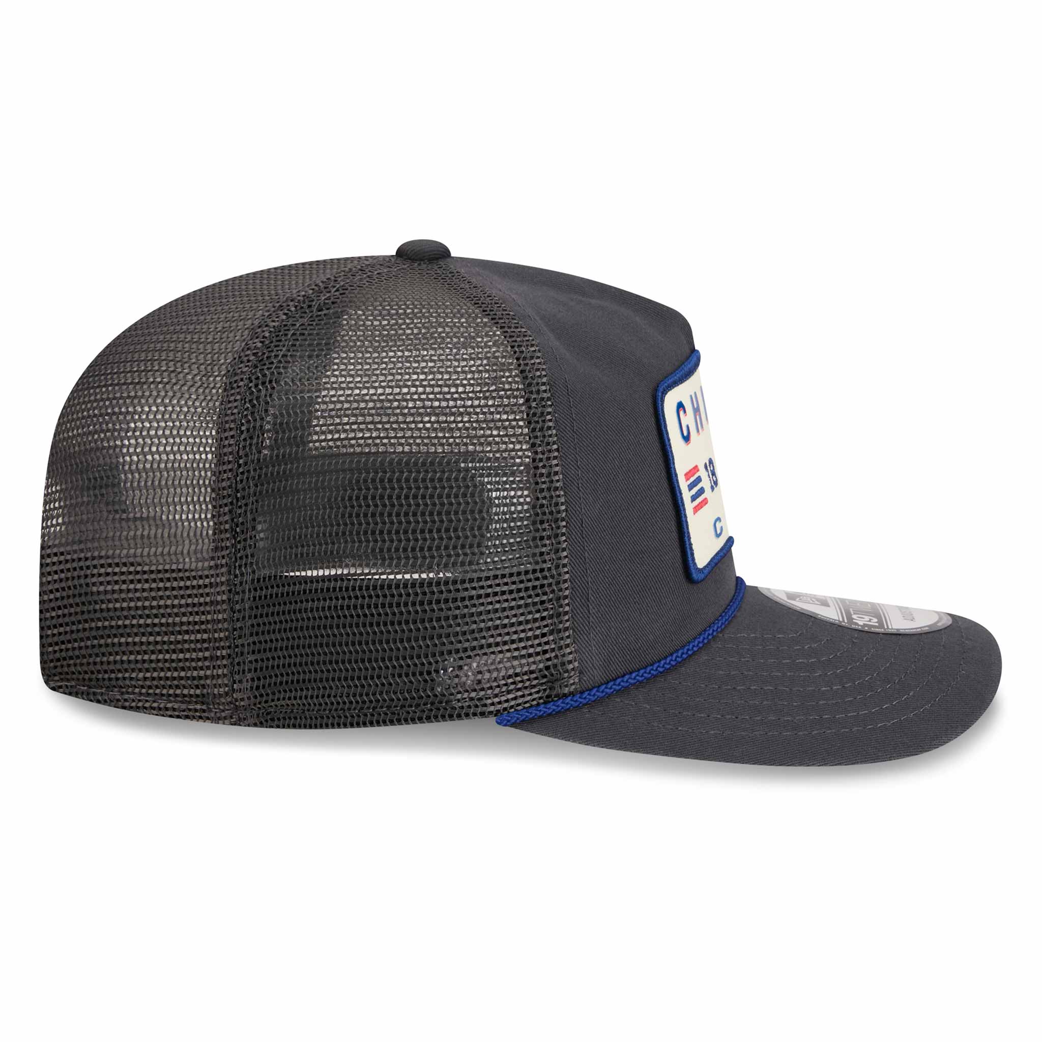 Chicago Cubs New Era Washed Mesh Walking Bear 19TWENTY Rope Adjustable Cap - Image 6