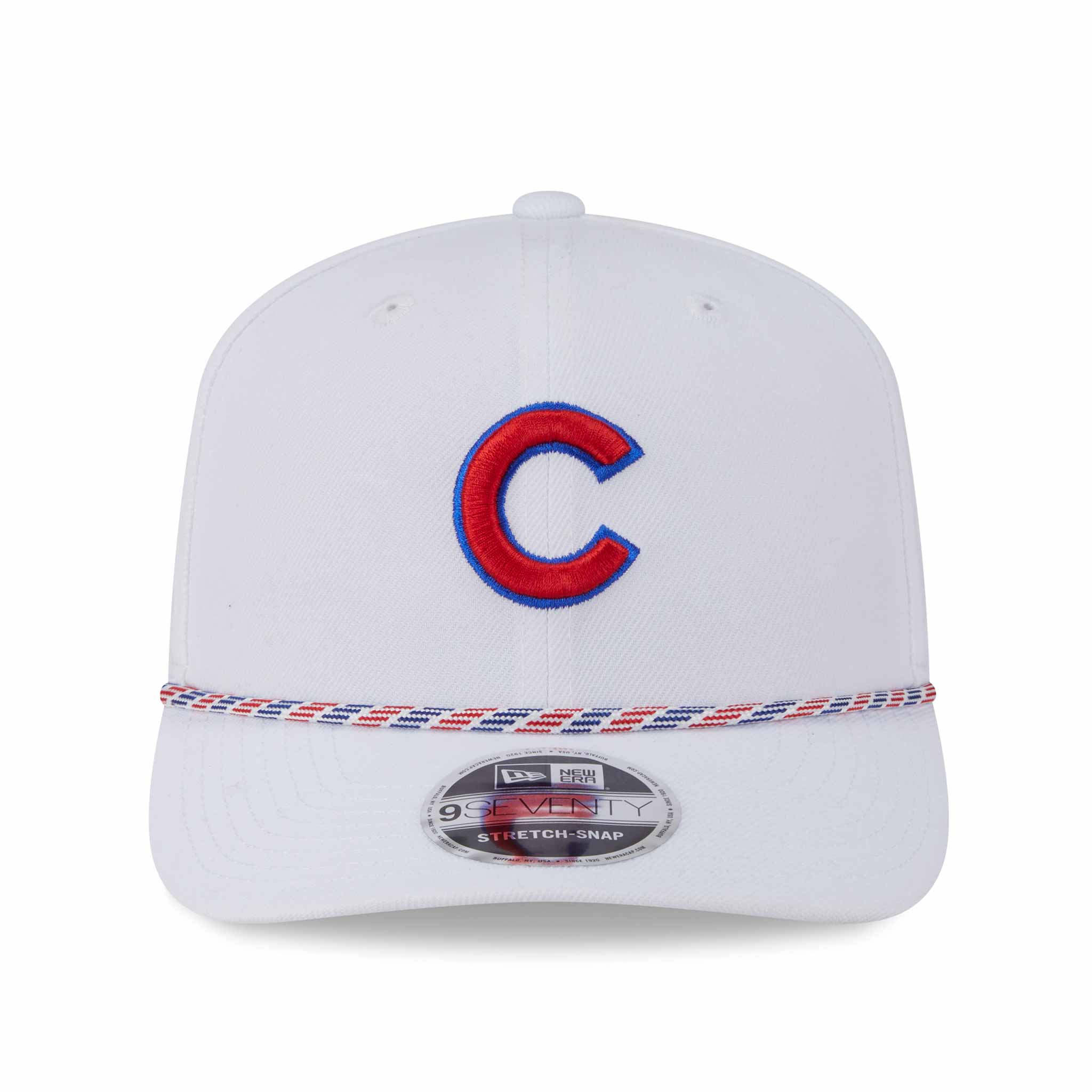 Chicago Cubs New Era White C Multi Rope 9SEVENTY Stretch Snap Adjustable Cap - Image 6
