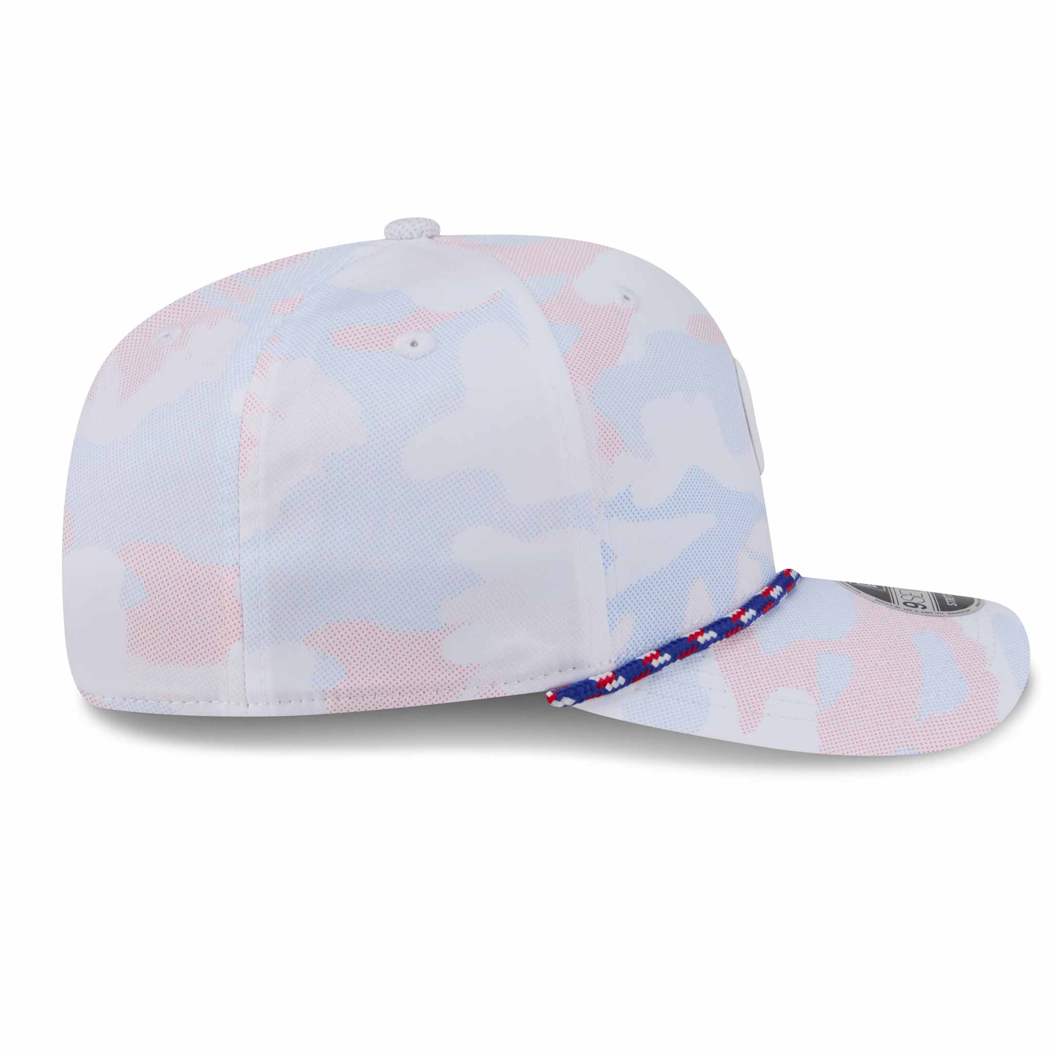 Chicago Cubs New Era White Camo 9SEVENTY Stretch Snap Adjustable Cap - Image 6