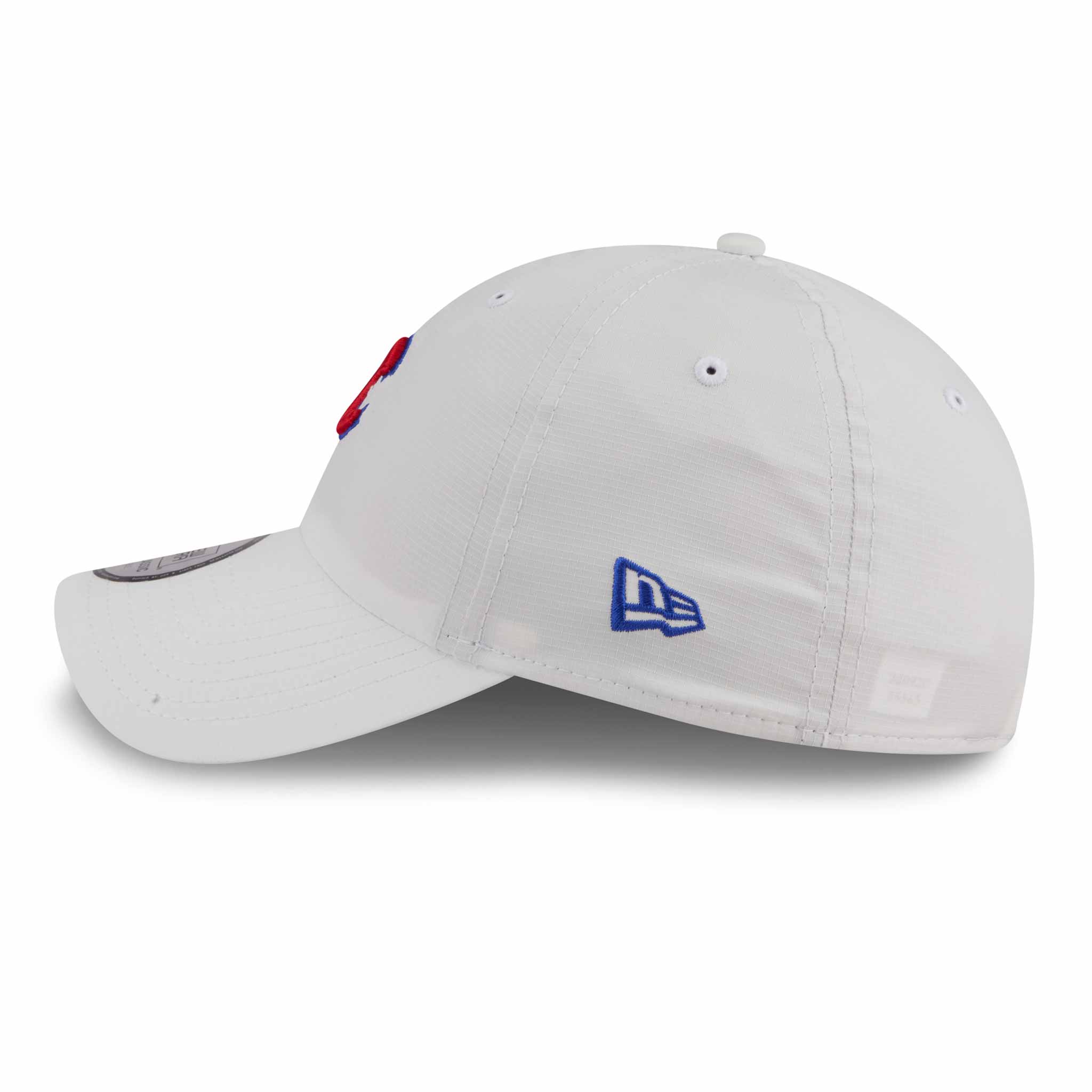 Chicago Cubs New Era White Ripstop White Adjustable Cap - Image 3