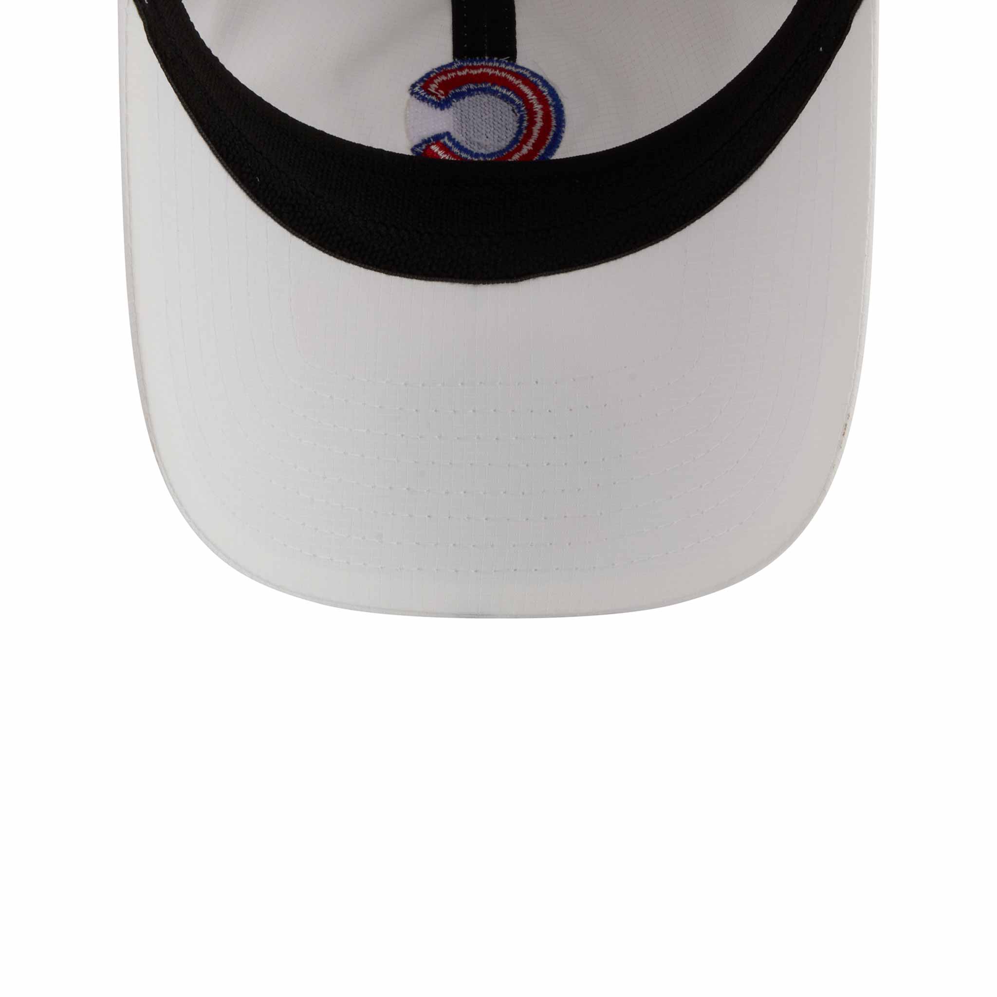 Chicago Cubs New Era White Ripstop White Adjustable Cap - Image 7