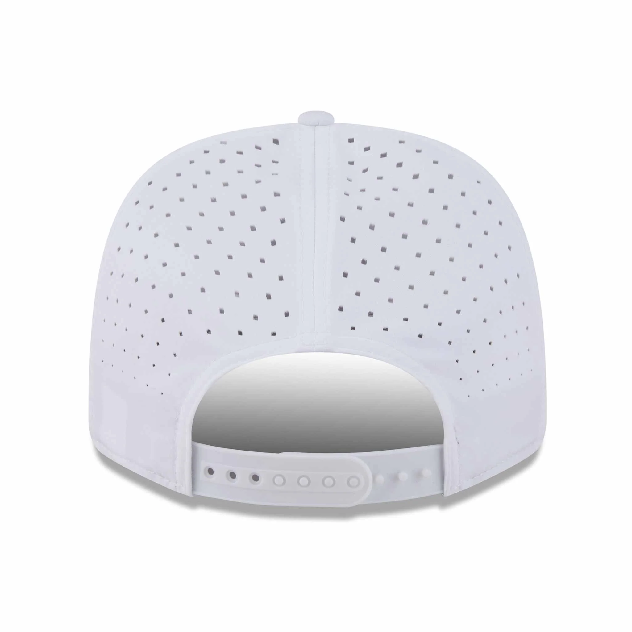 Chicago Cubs New Era White Rope 9SEVENTY Sport Stretch Snap Adjustable Cap - Image 2