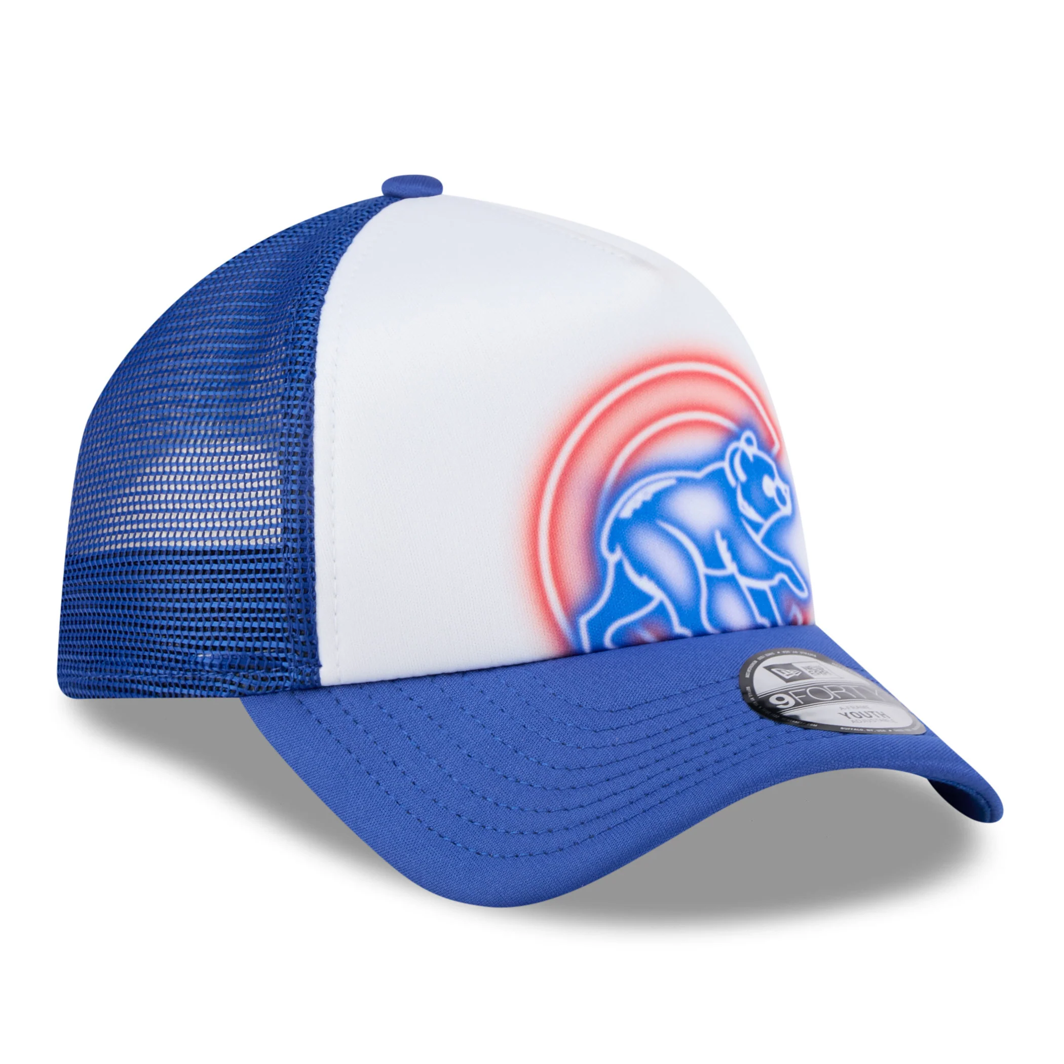 Chicago Cubs New Era Youth 9FORTY A-Frame Adjustable Cap - Image 5