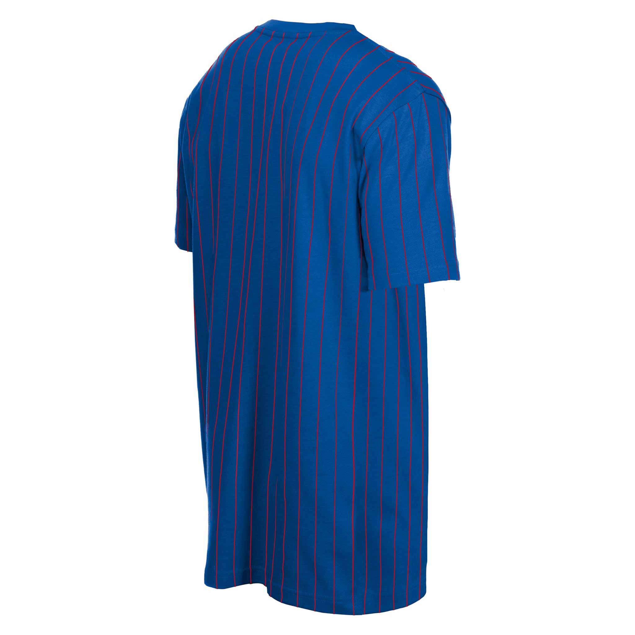 Chicago Cubs New Era Youth Girls Royal Bullseye Boxy Short Sleeve T Shirt - Image 2
