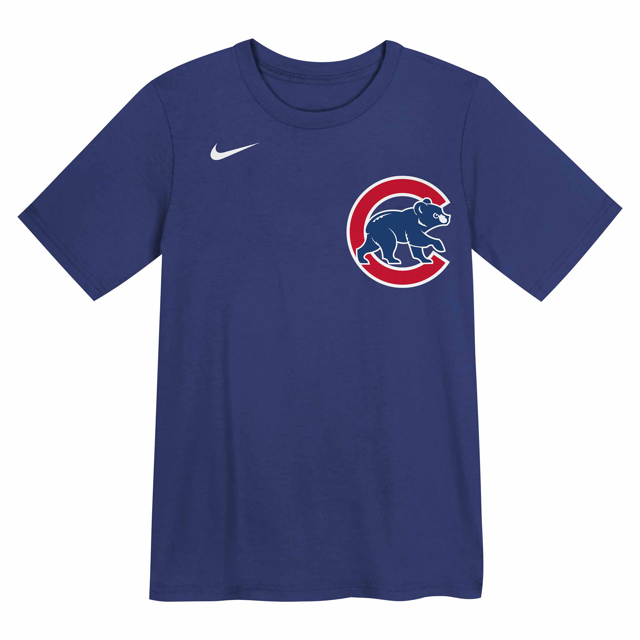 Chicago Cubs Nico Hoerner Nike Youth Home Name & Number T-shirt - Image 3