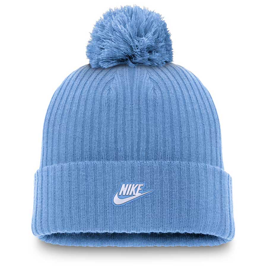Chicago Cubs Nike 1984 Bear Ribbed Knit Cap with Pom - Image 2