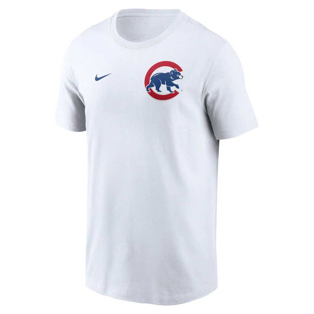 Chicago Cubs Nike 2 Hit Cotton T-Shirt - Image 2