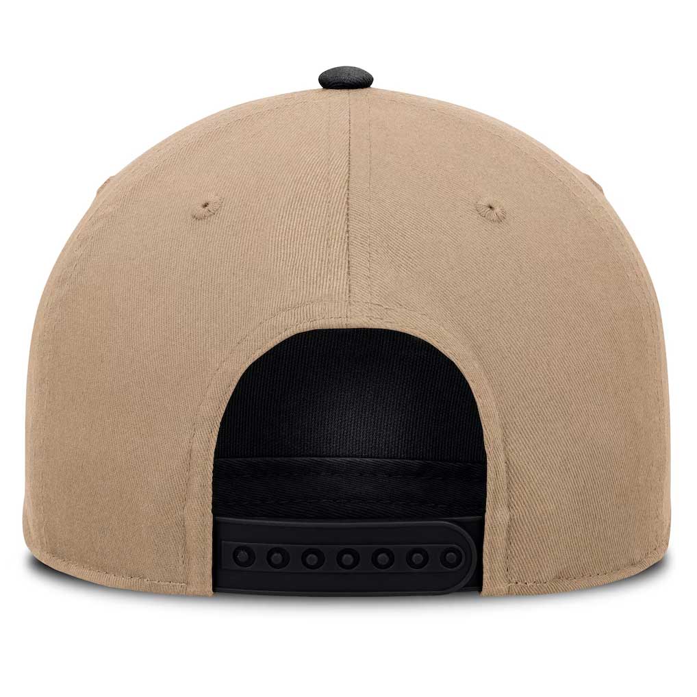 Chicago Cubs Nike A-Frame Tan & Black Adjustable Cap - Image 4