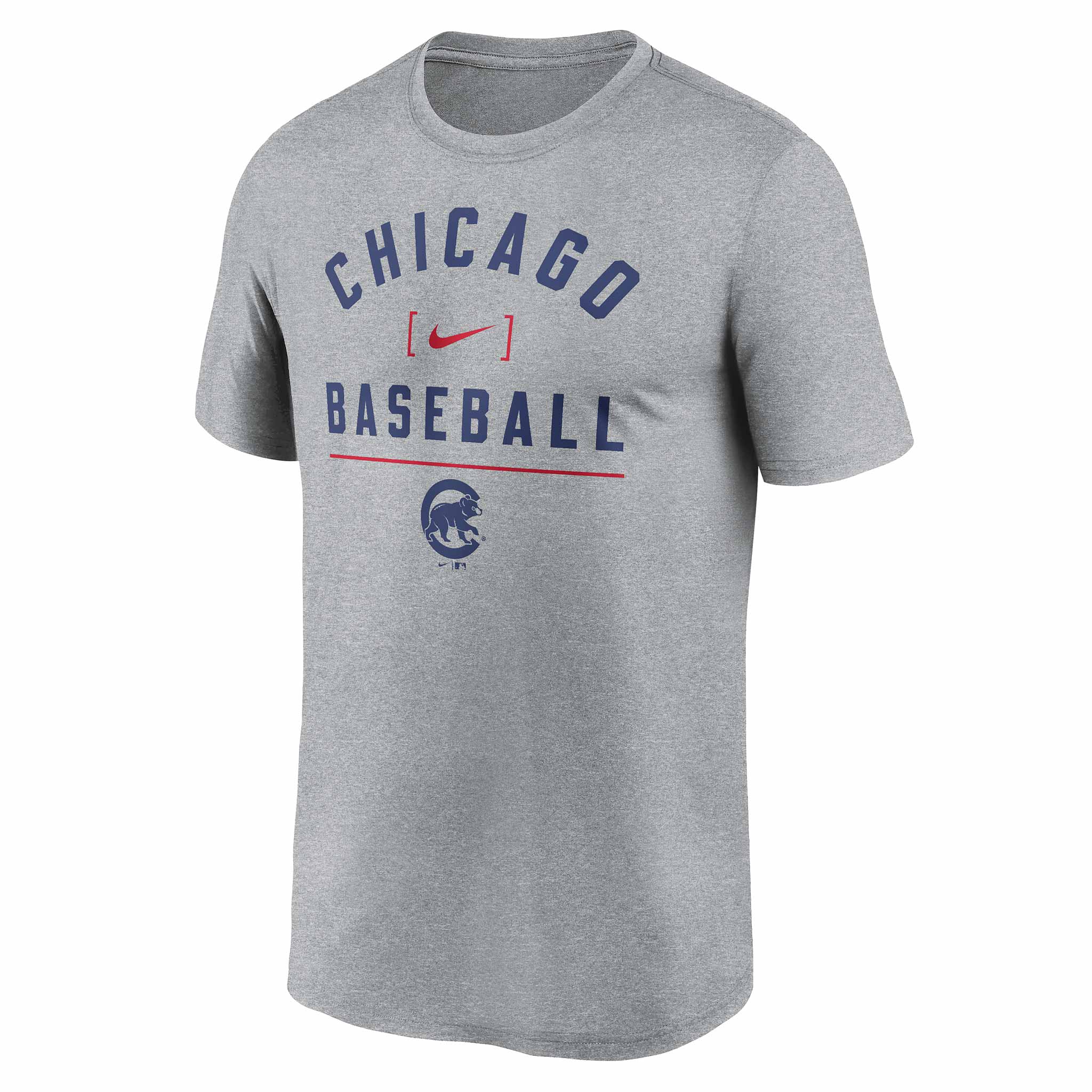 Chicago Cubs Nike Arch Baseball Stack T-Shirt