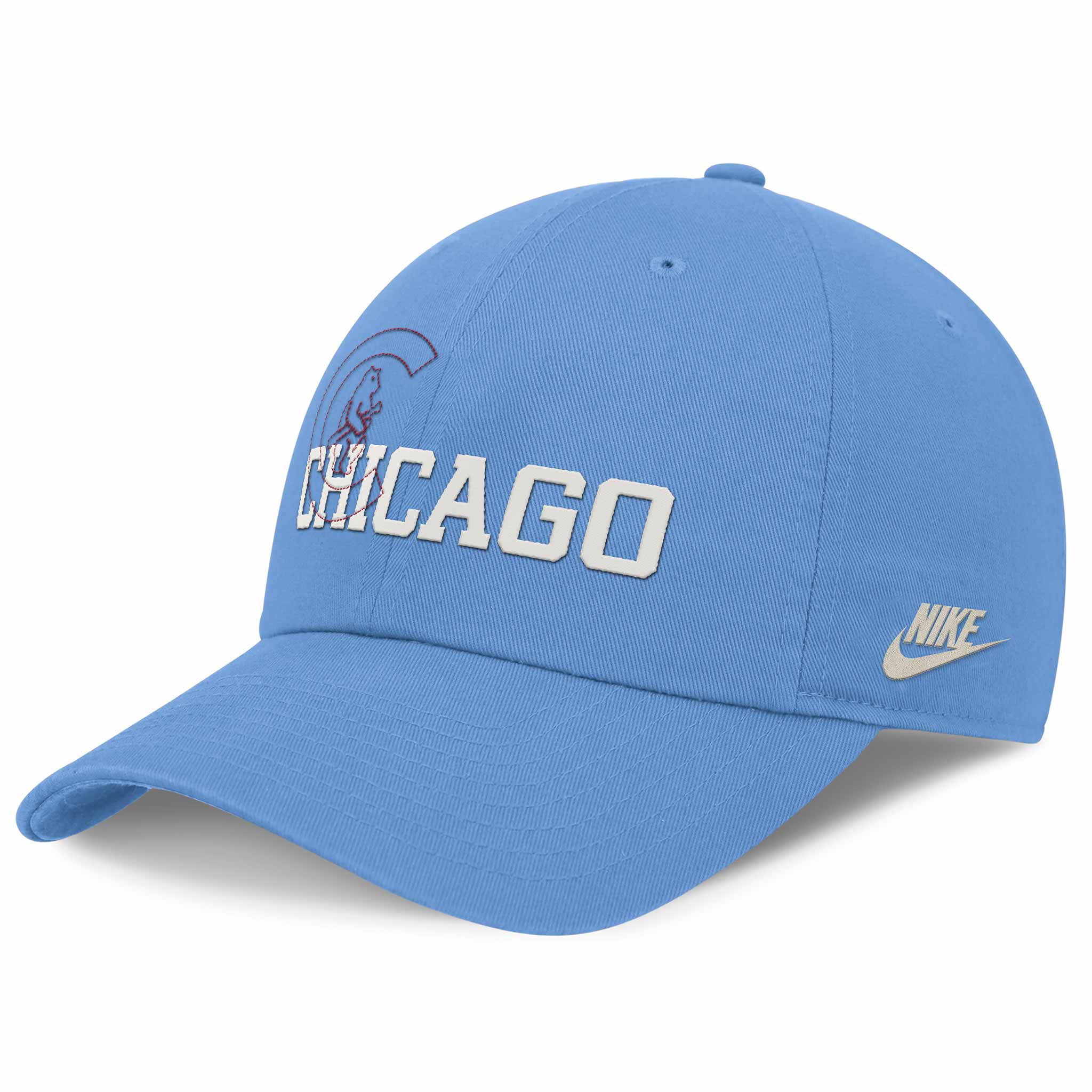 Chicago Cubs Nike Club 1912 Baby Blue Cotton Cap