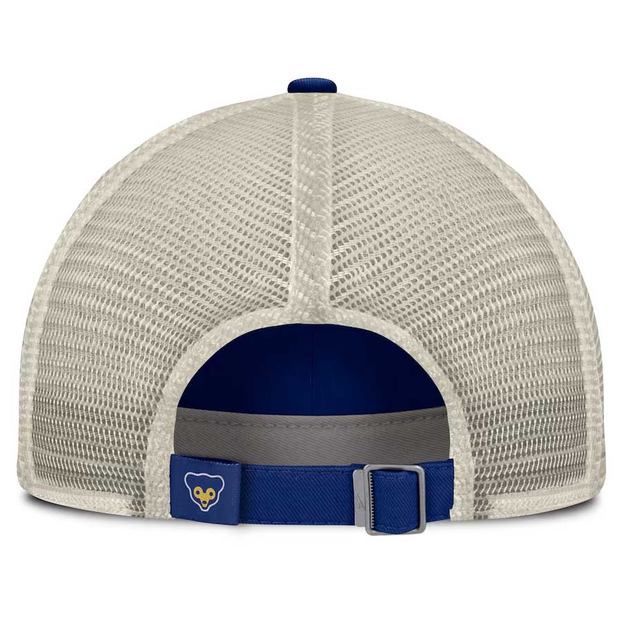 Chicago Cubs Nike Club Unstructured Trucker Adjustable Cap - Image 4
