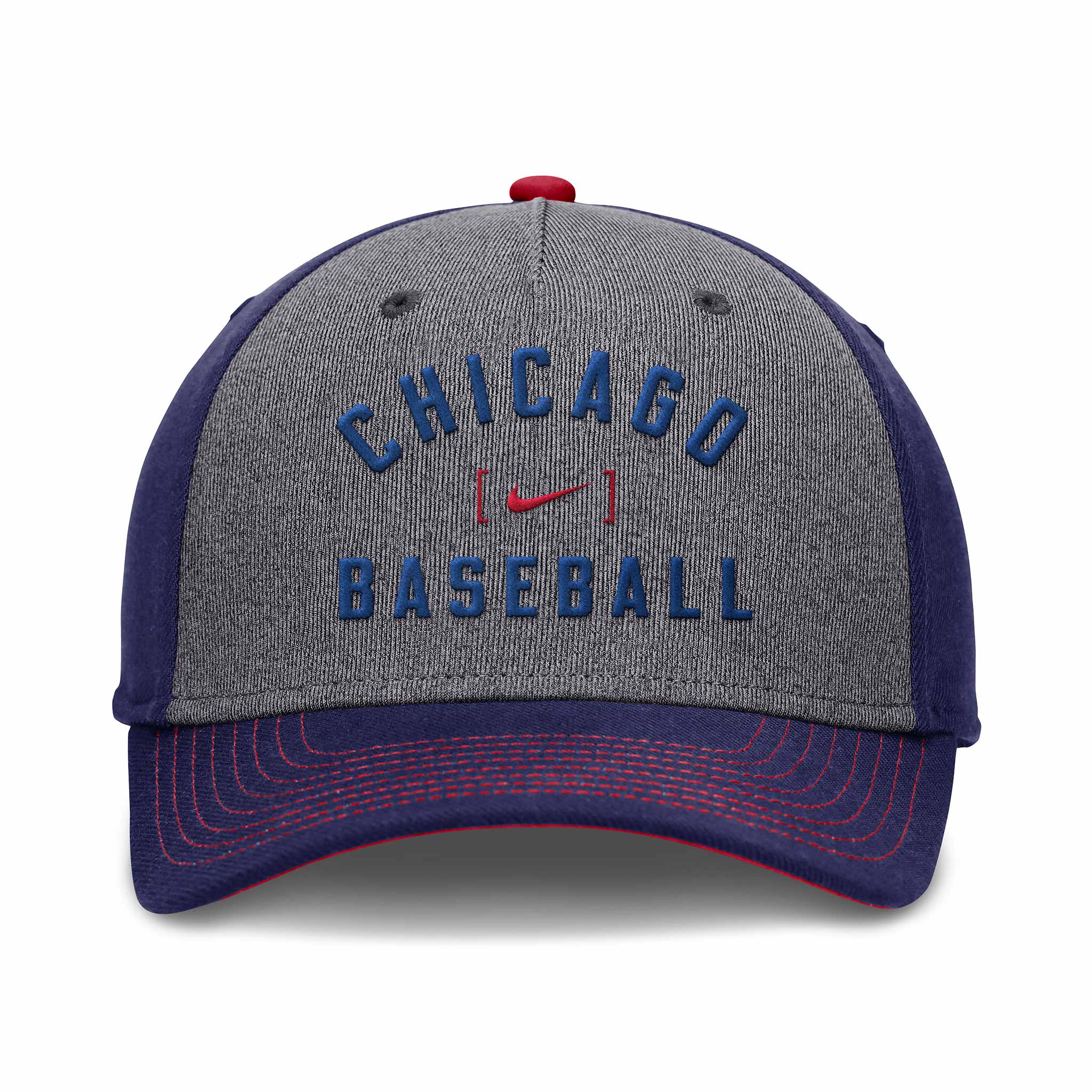 Chicago Cubs Nike Dri-Fit Rise Swooshflex Graphic Cap - Image 4