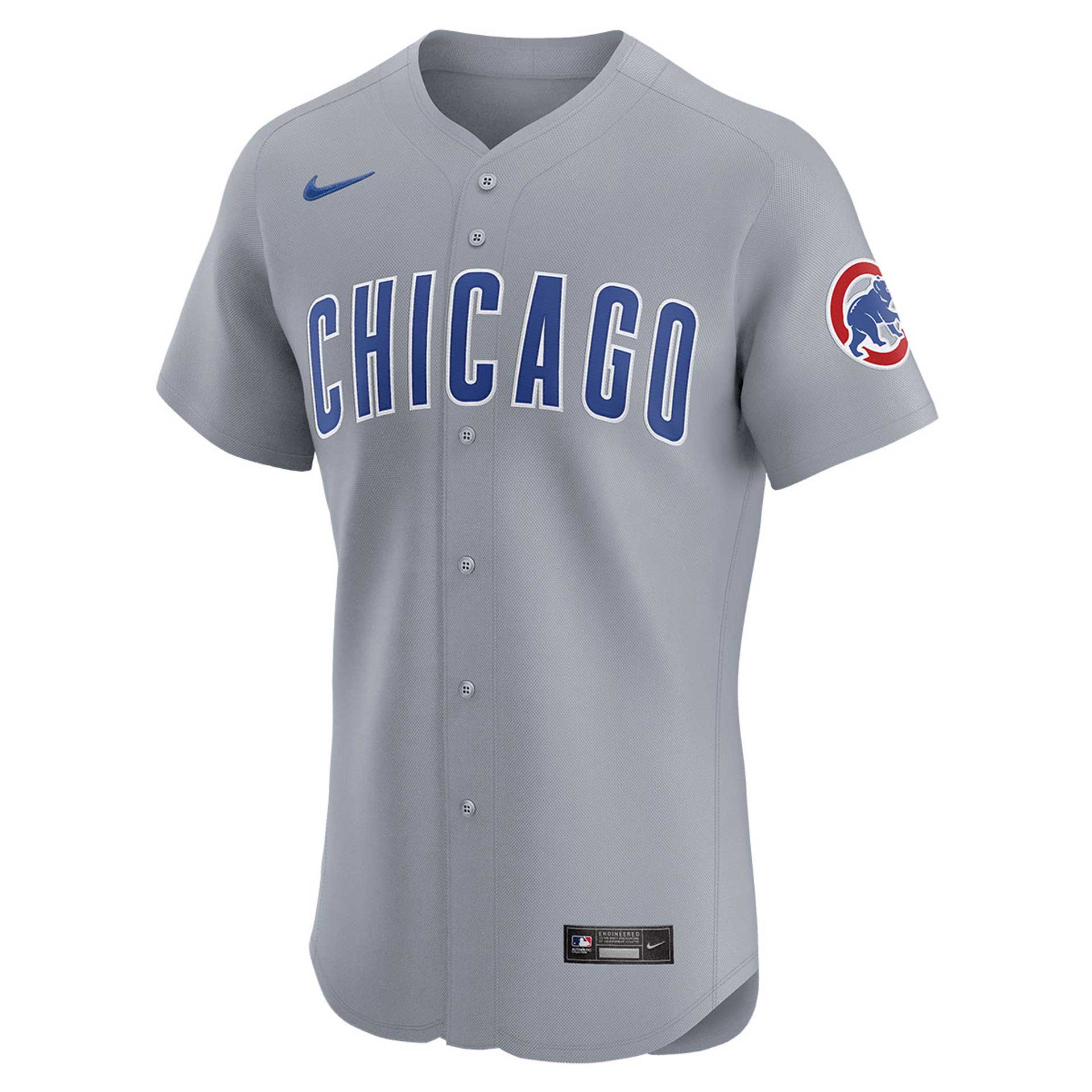Chicago Cubs Nike Elite Authentic Road Jersey - Image 2